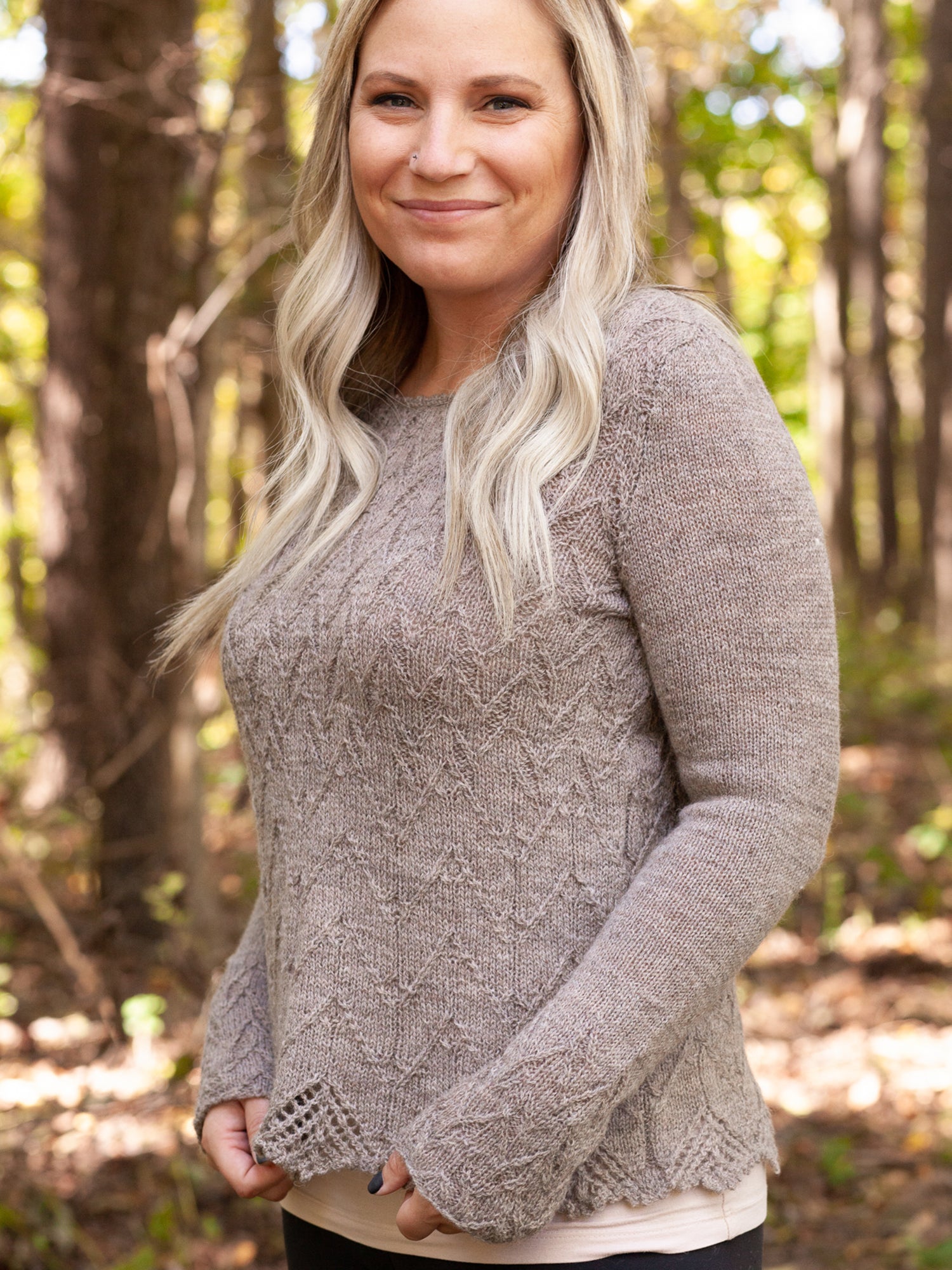 Petals Top <br/><small>knitting pattern</small>