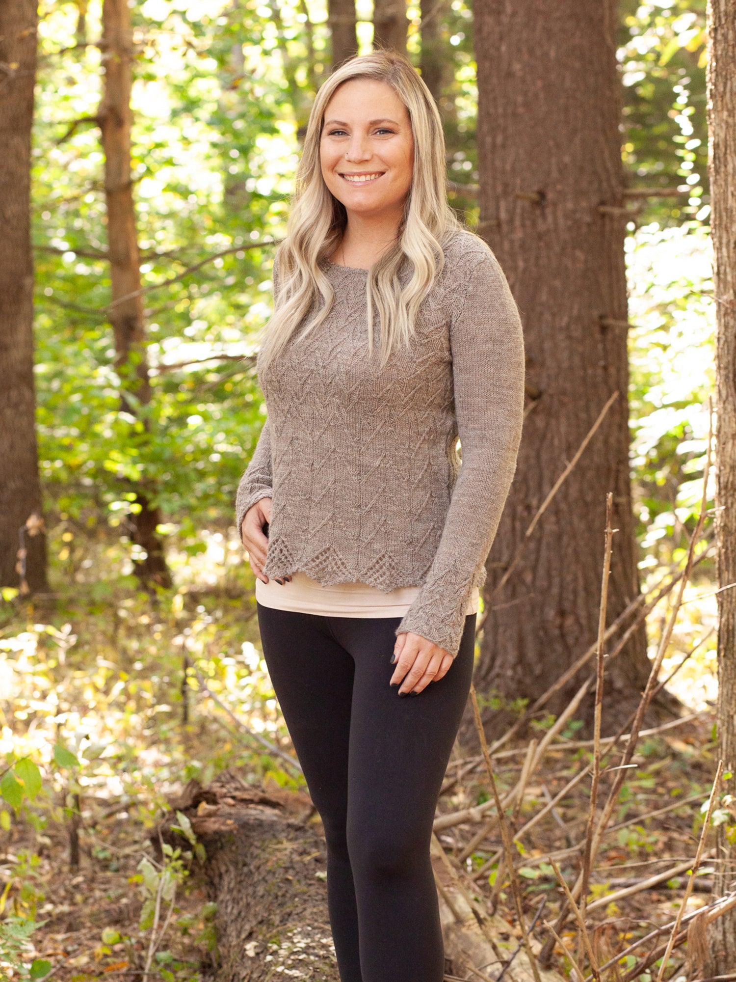 Petals Top <br/><small>knitting pattern</small>