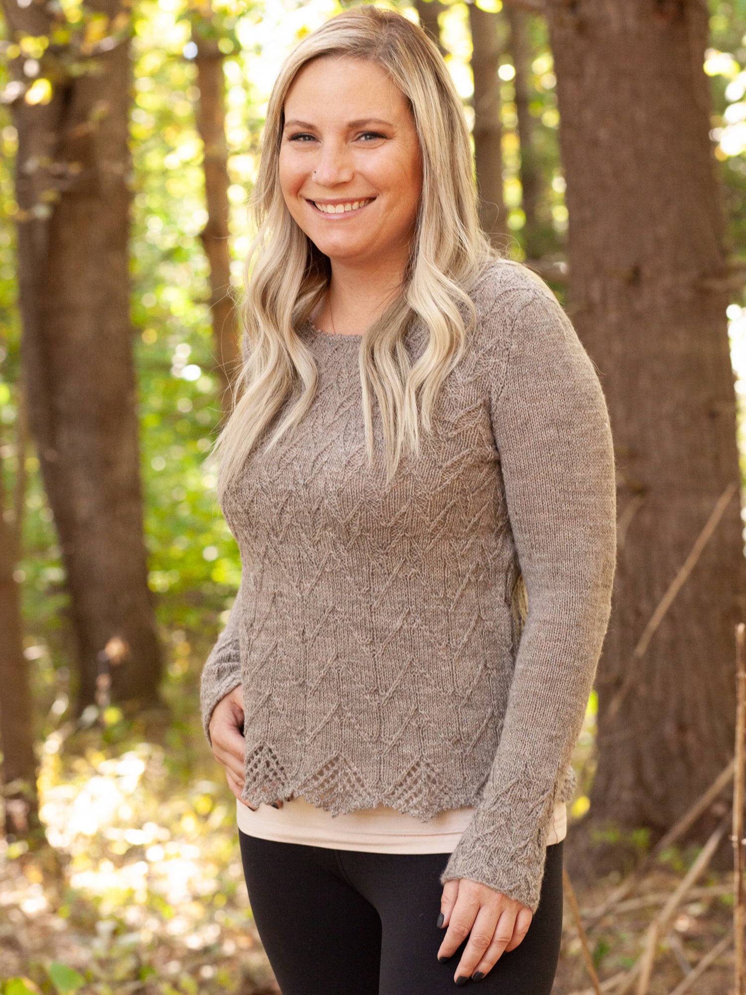 Petals Top <br/><small>knitting pattern</small>