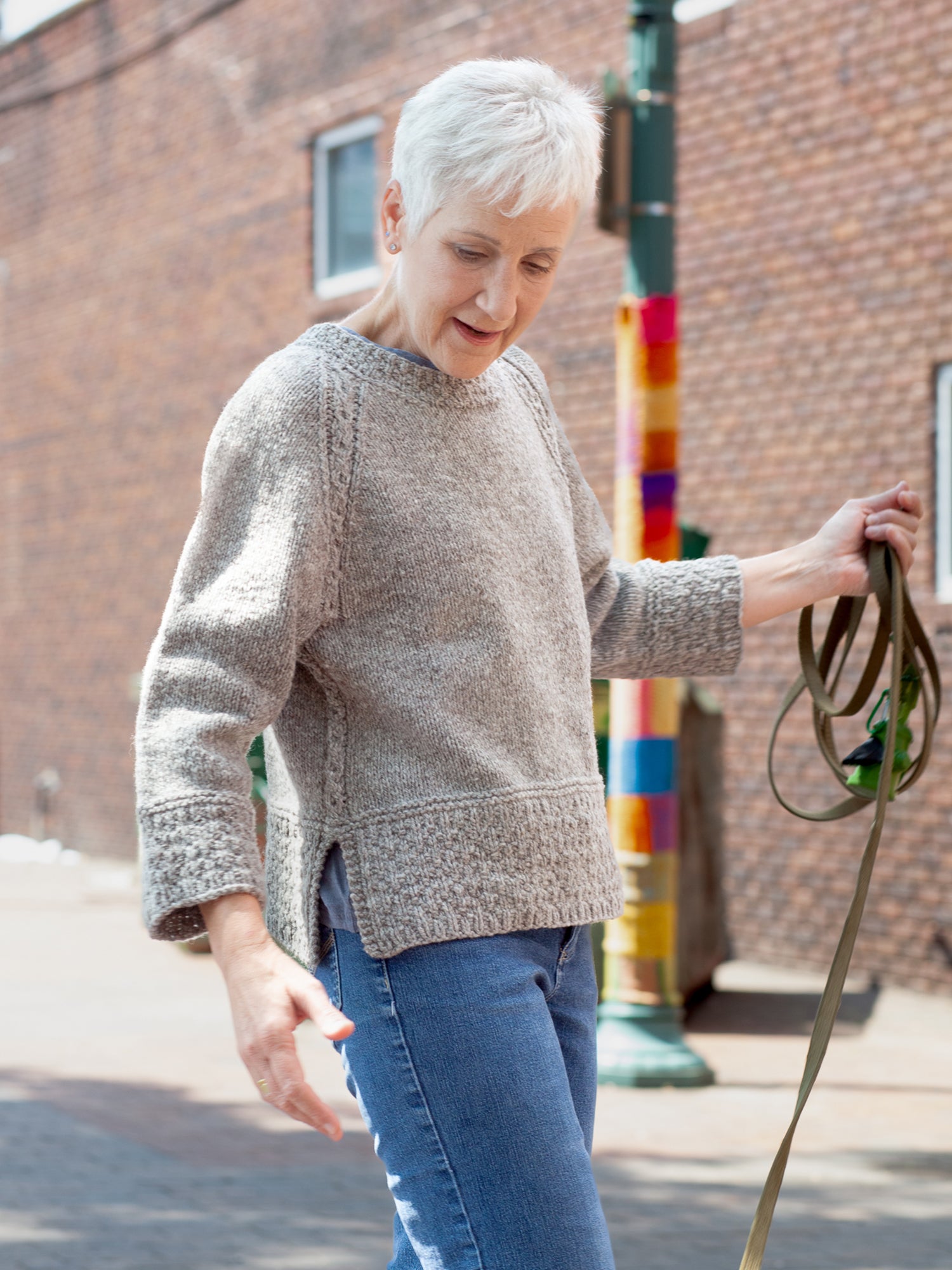 Box Top Smock <br/><small>knitting pattern</small>