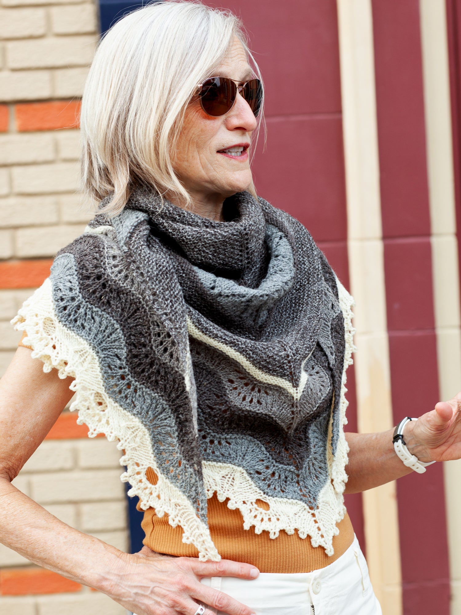 Haplander Triangle <br/><small>knitting pattern</small>