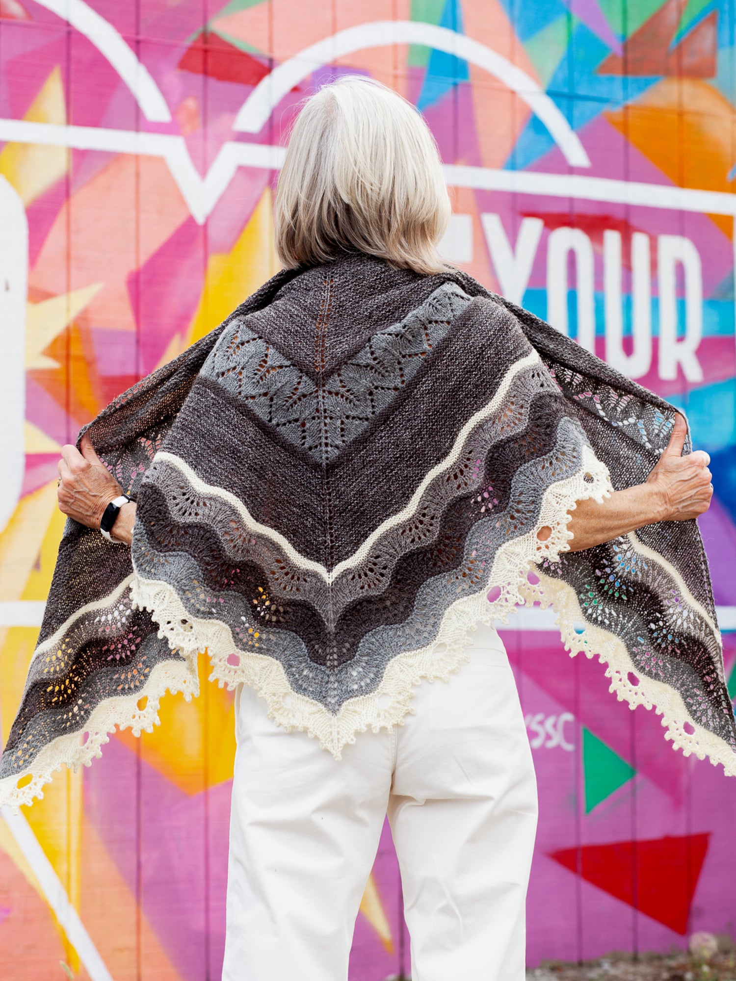 Haplander Triangle <br/><small>knitting pattern</small>