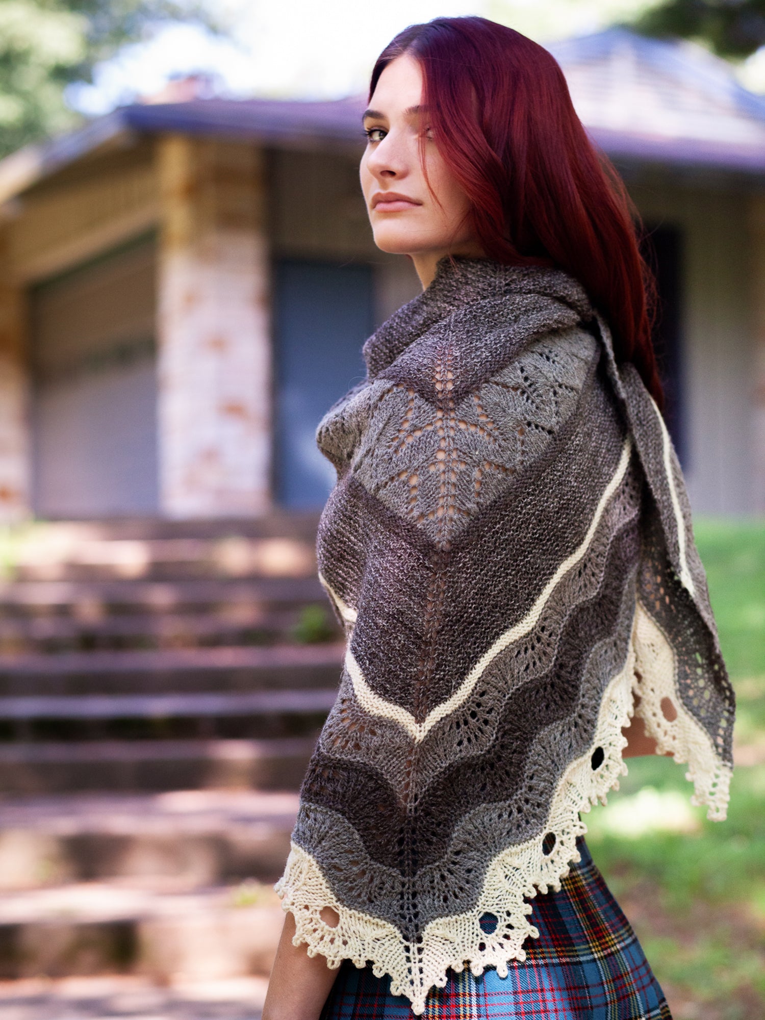 Haplander Triangle <br/><small>knitting pattern</small>