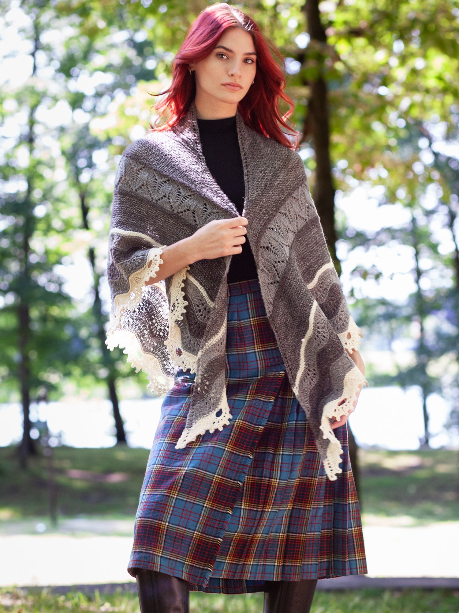 Haplander Triangle <br/><small>knitting pattern</small>