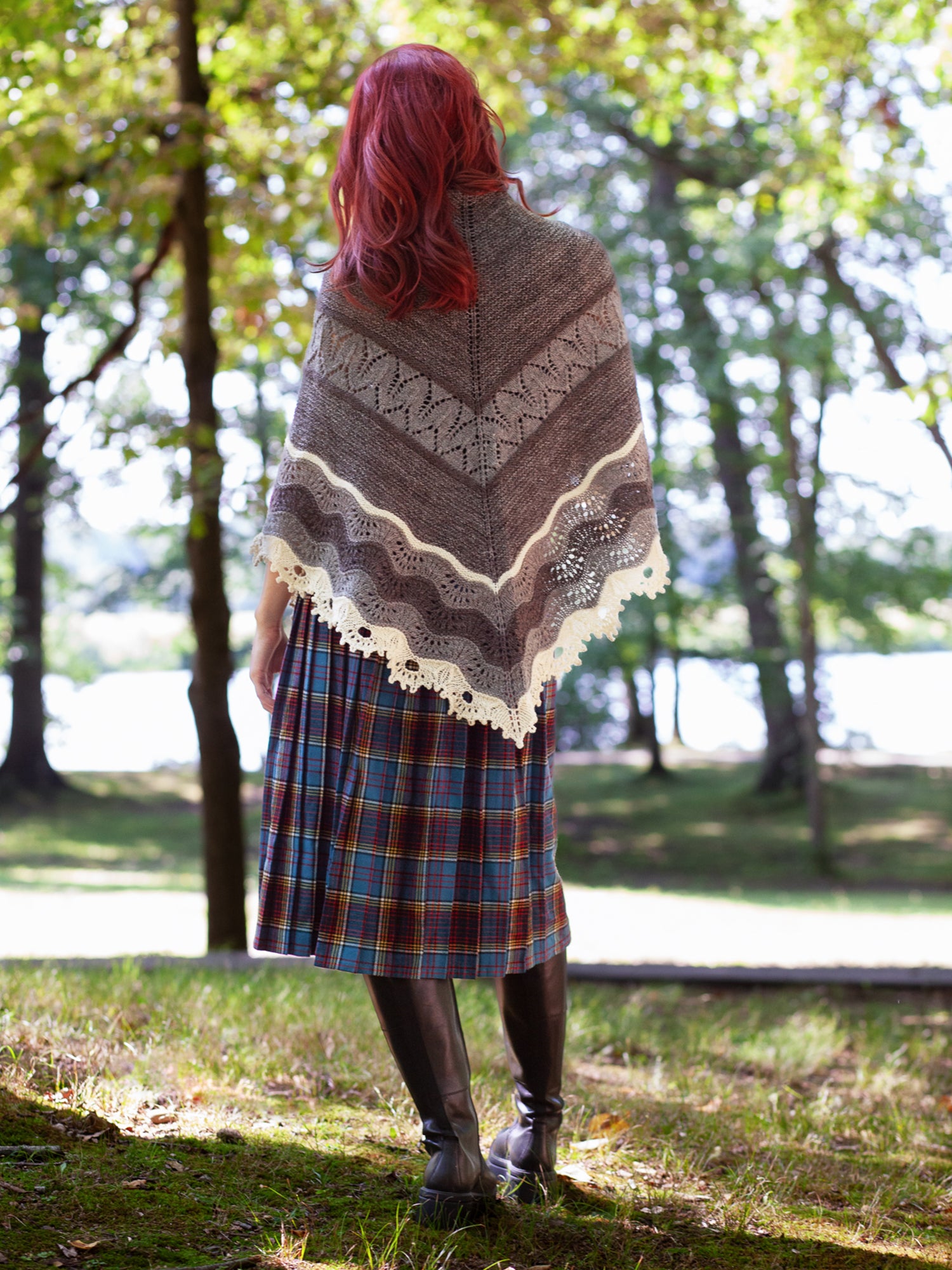 Haplander Triangle <br/><small>knitting pattern</small>