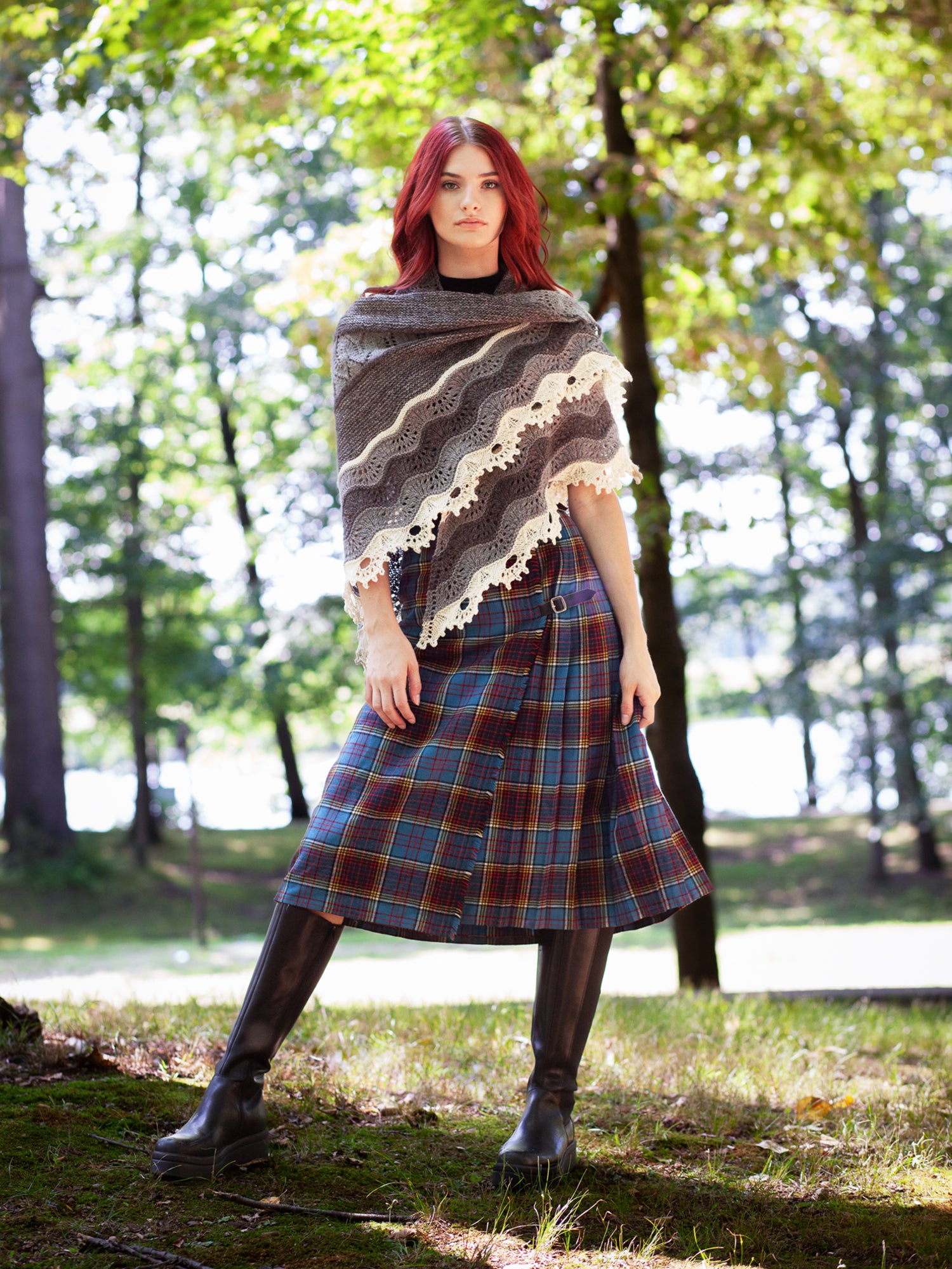 Haplander Triangle <br/><small>knitting pattern</small>