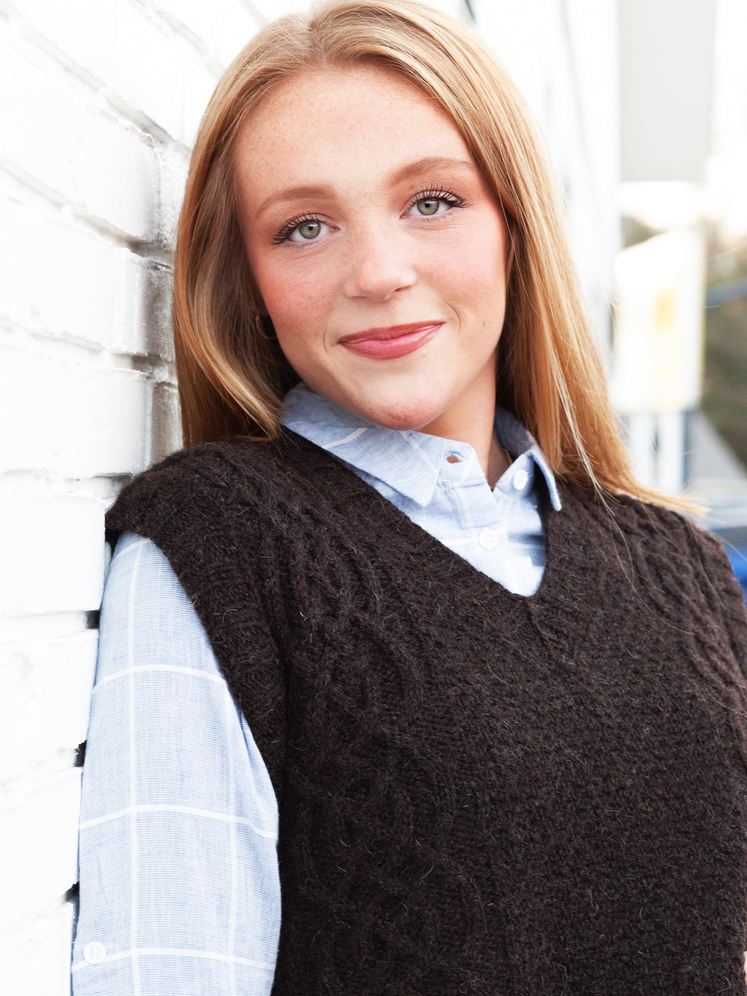 Rust Belt River Vest <br/><small>knitting pattern</small>