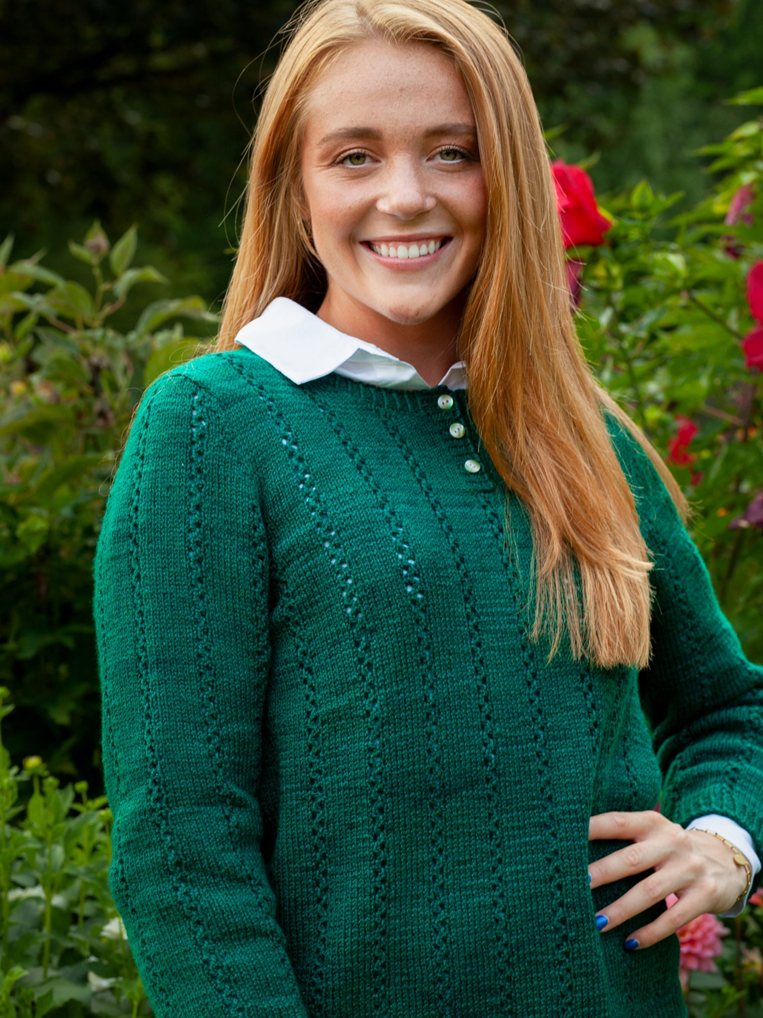 Van Briggle Henley <br/><small>knitting pattern</small>