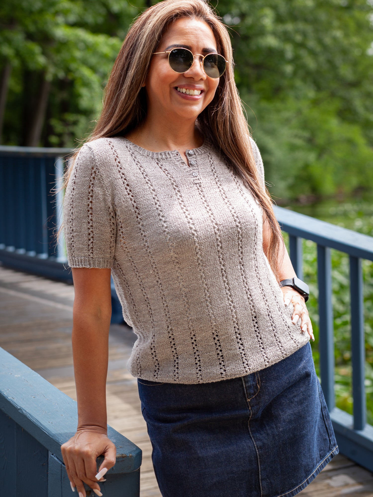 Van Briggle Henley <br/><small>knitting pattern</small>