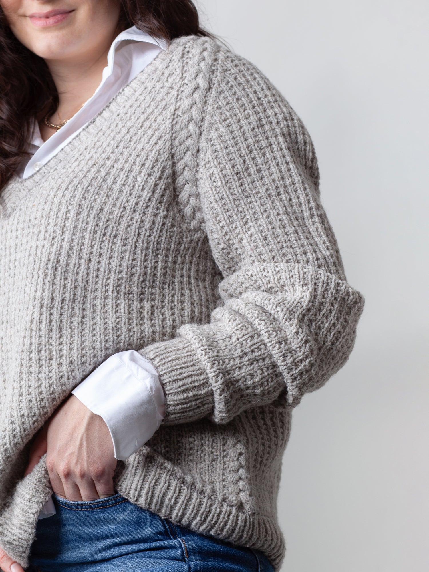 Multigrain pullover <br/><small>knitting pattern</small>
