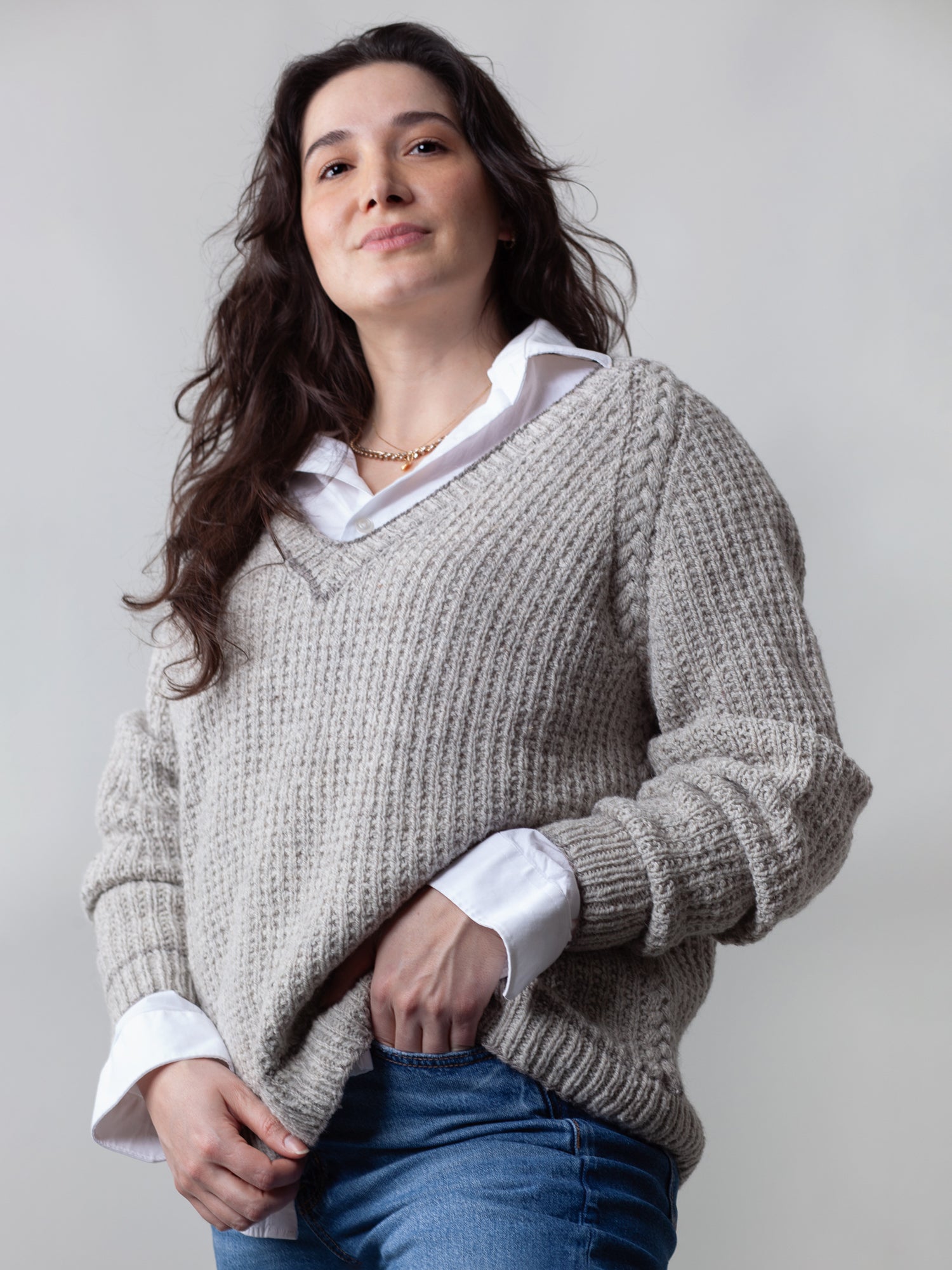 Multigrain pullover <br/><small>knitting pattern</small>