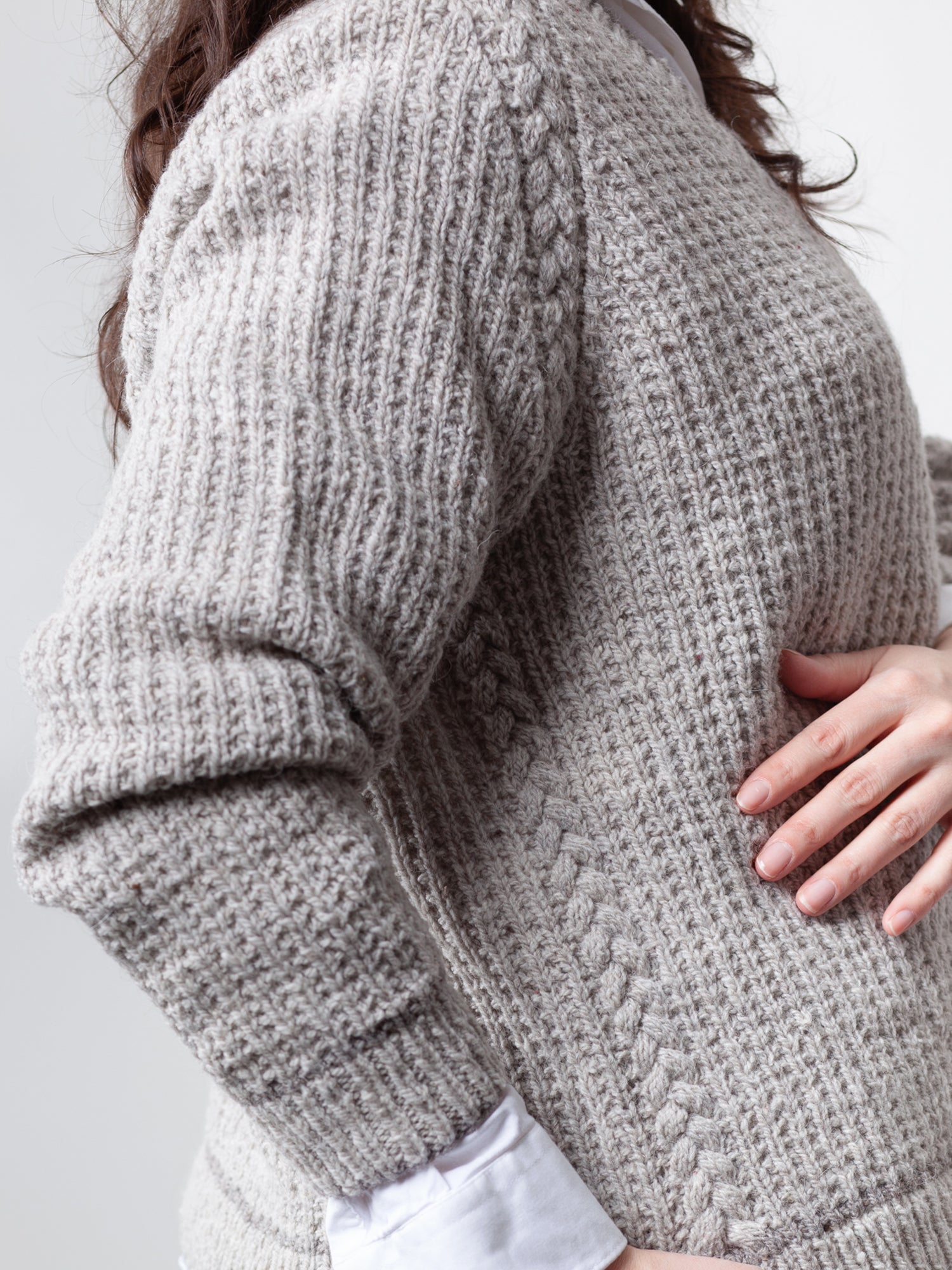 Multigrain pullover <br/><small>knitting pattern</small>