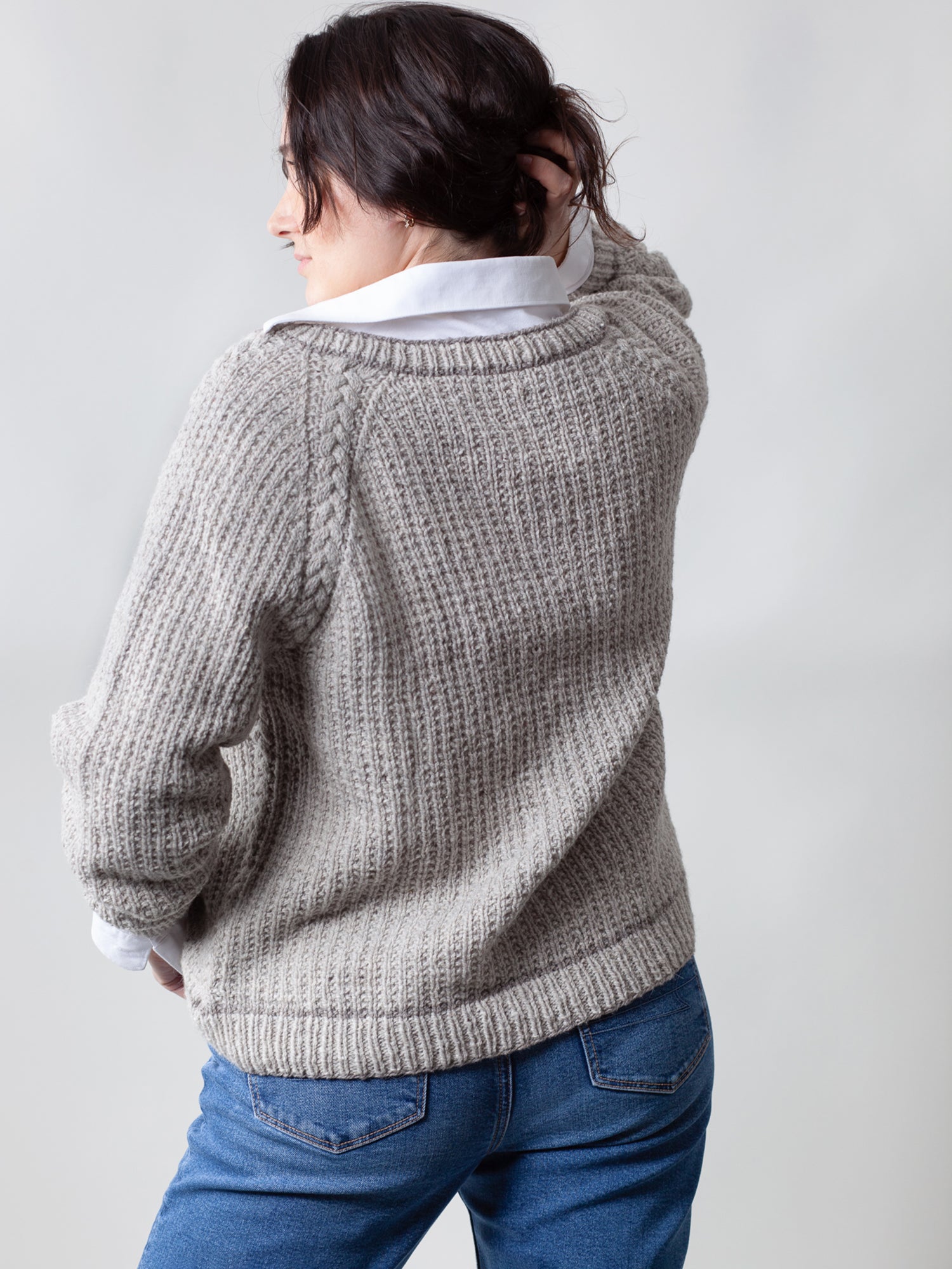 Multigrain pullover <br/><small>knitting pattern</small>