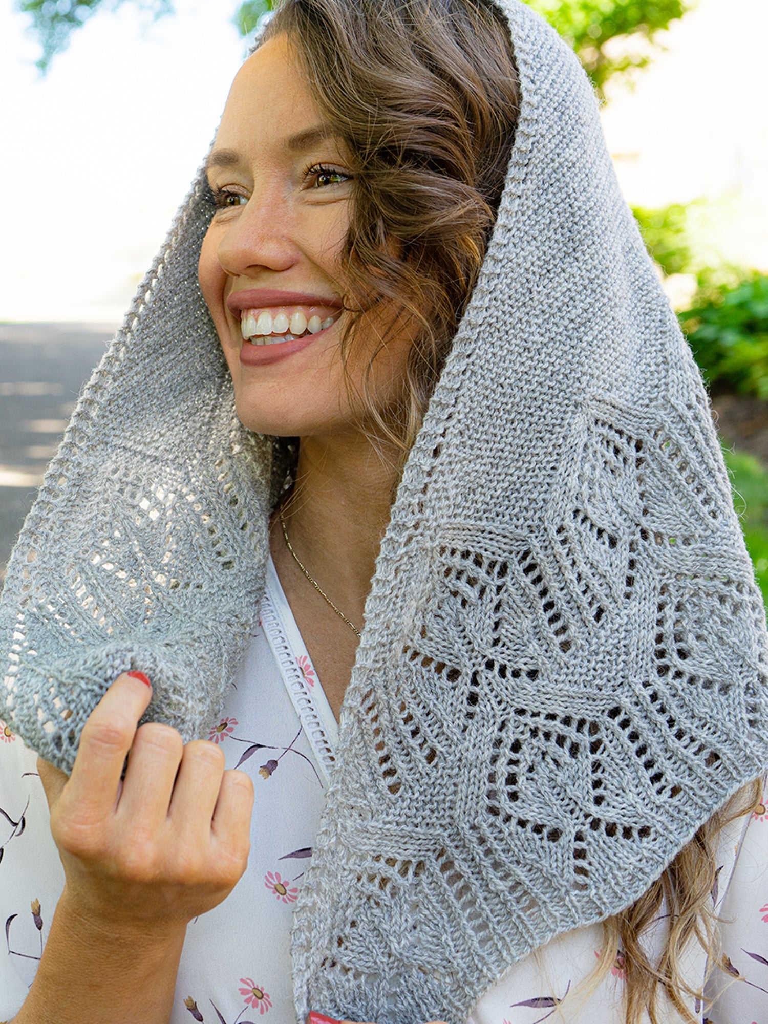 Angels in Churches Shawl by Anne Hanson