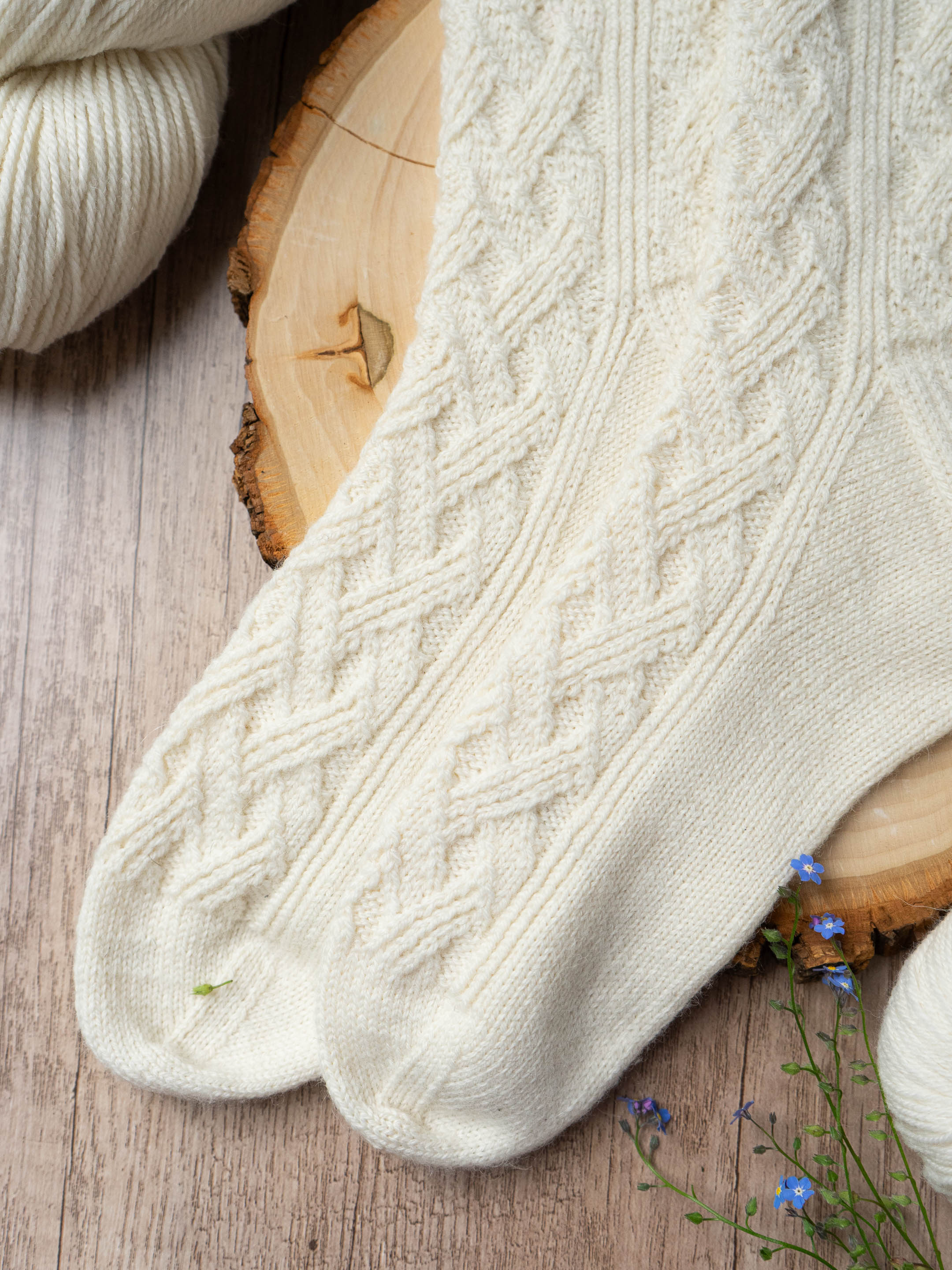 Argyle-ish Sock Knitting & Yarn Kit