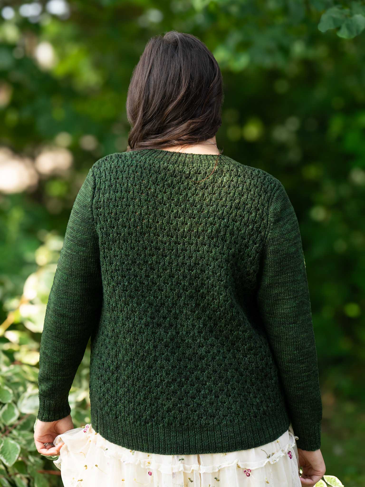 Black Oak Cardigan <br/><small>sweater knitting pattern</small>