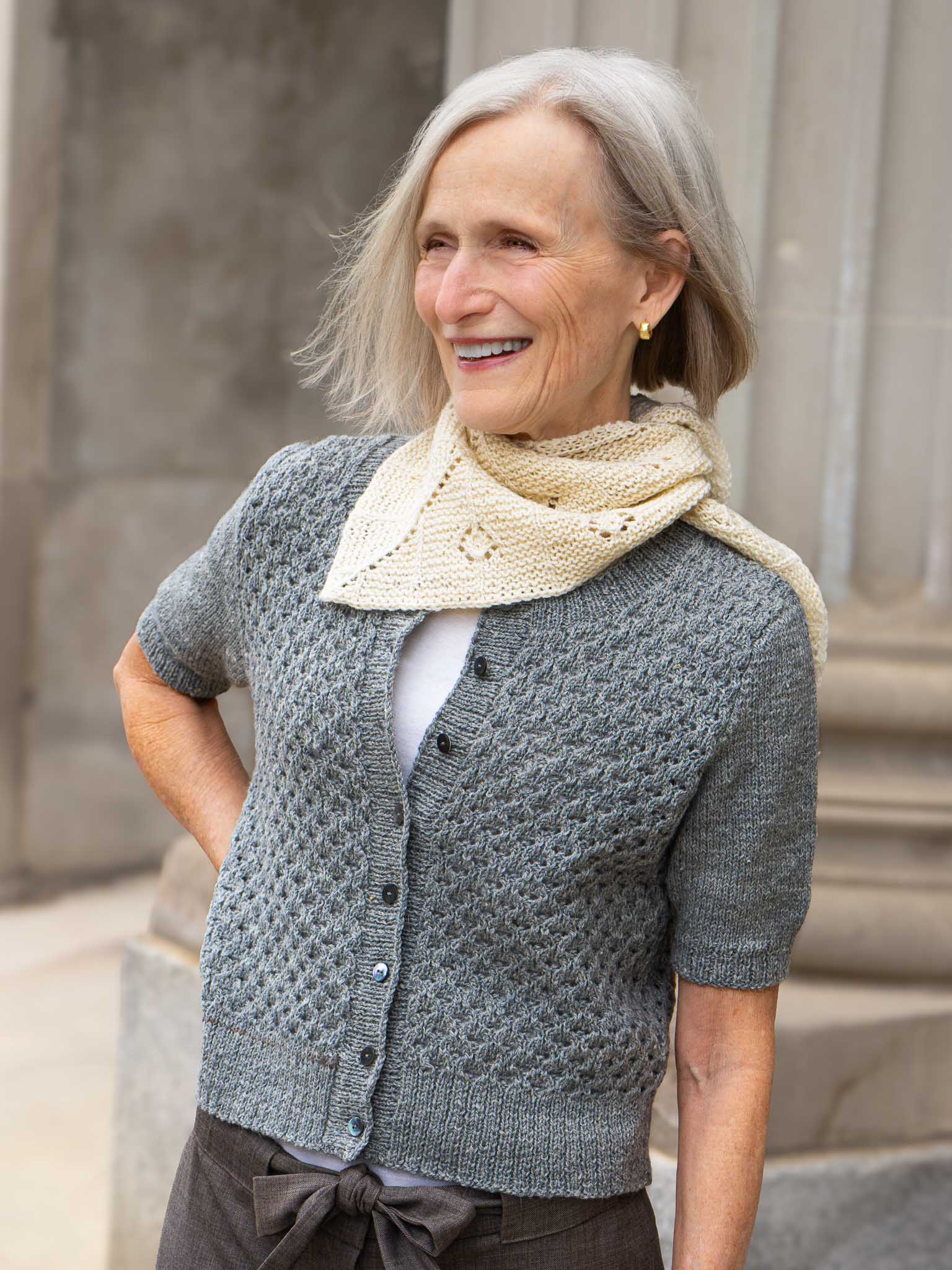 Black Oak Cardigan <br/><small>sweater knitting pattern</small>