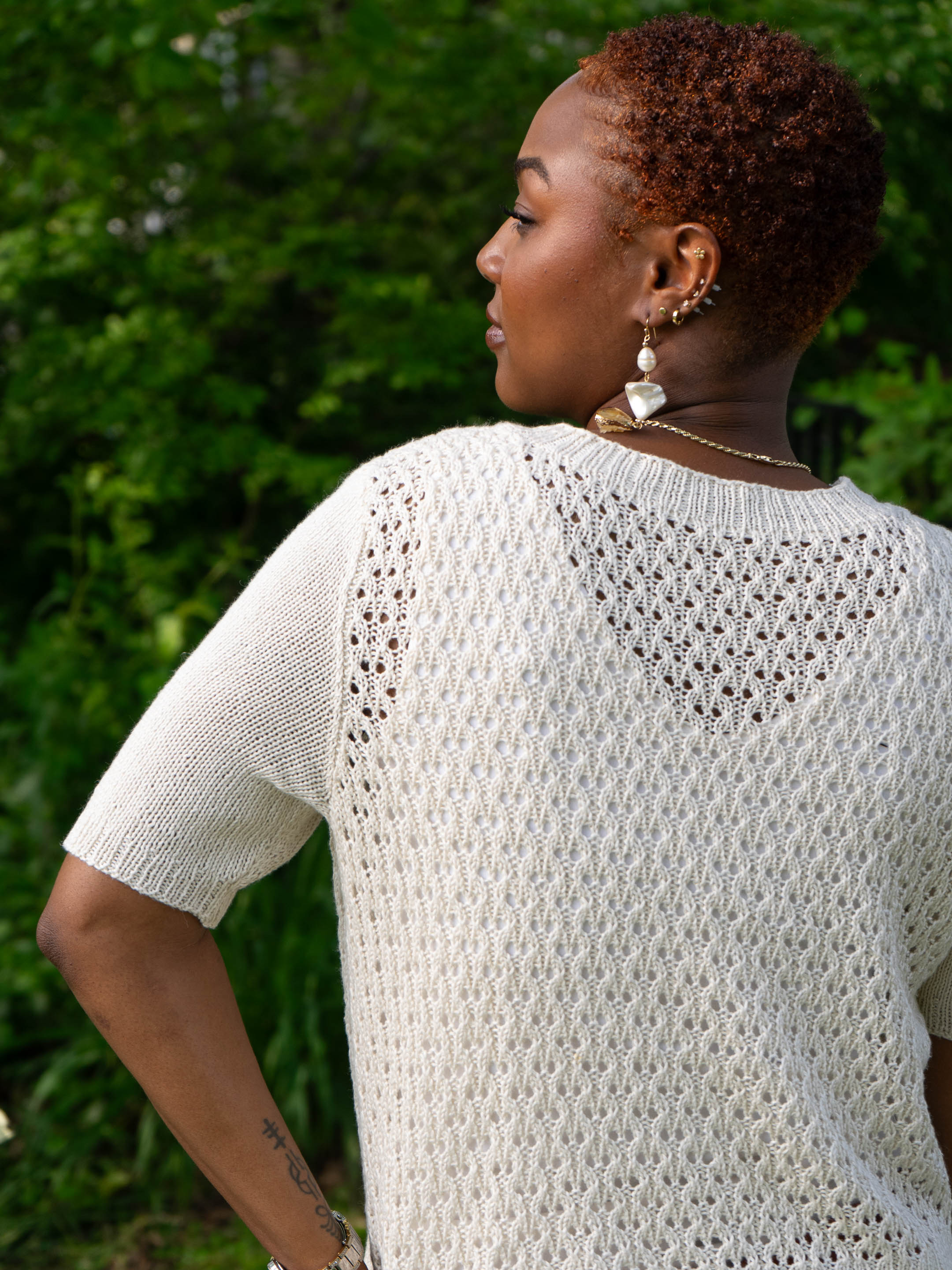Black Oak Pullover <br/><small>sweater knitting pattern</small>