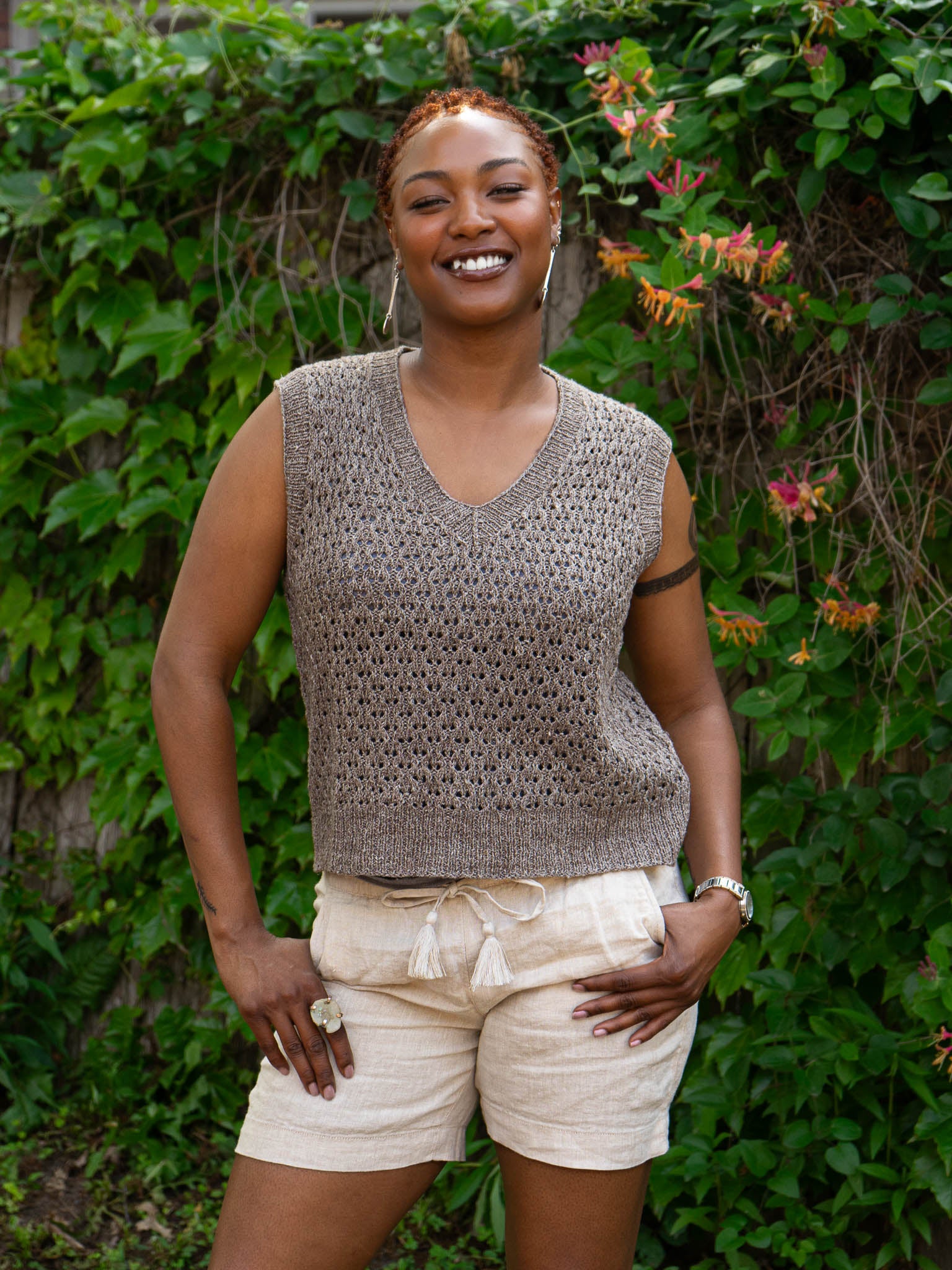 Black Oak Pullover <br/><small>sweater knitting pattern</small>