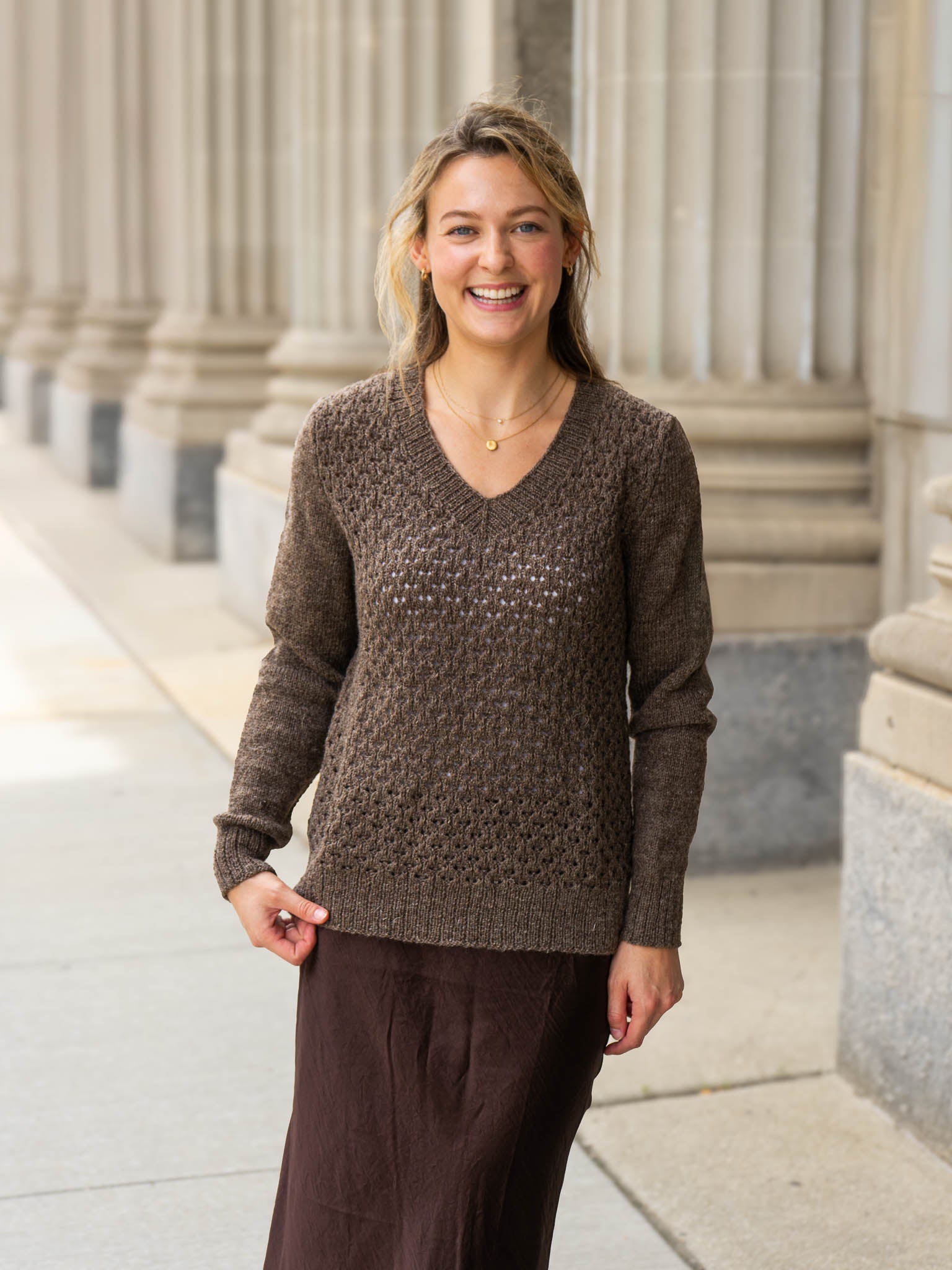 Black Oak Pullover <br/><small>sweater knitting pattern</small>
