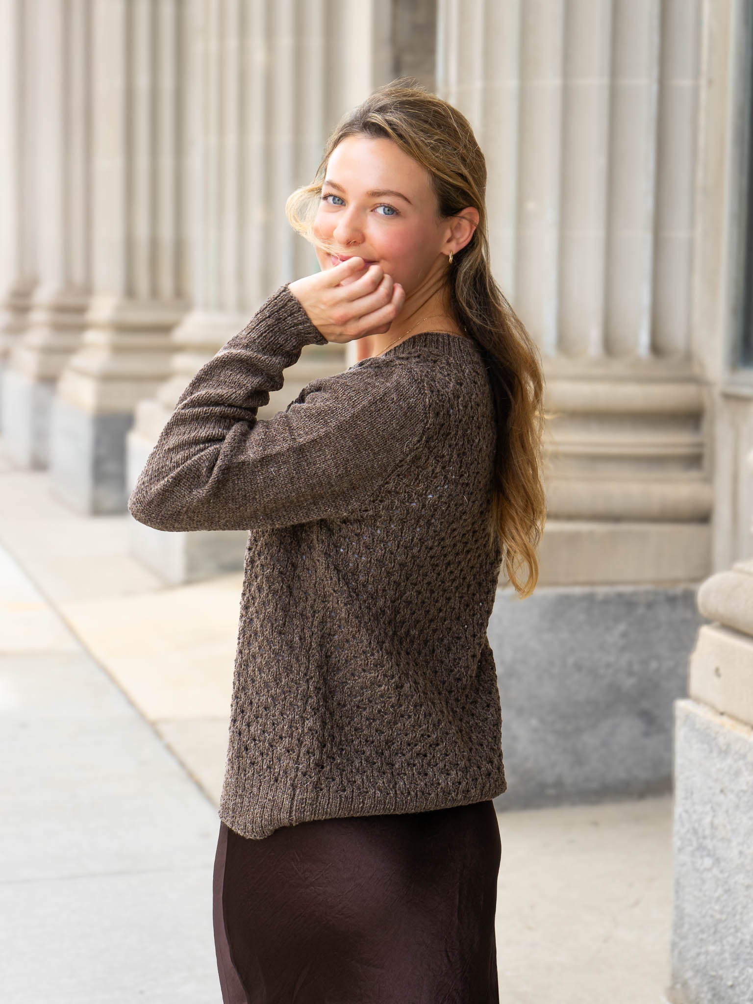 Black Oak Pullover <br/><small>sweater knitting pattern</small>