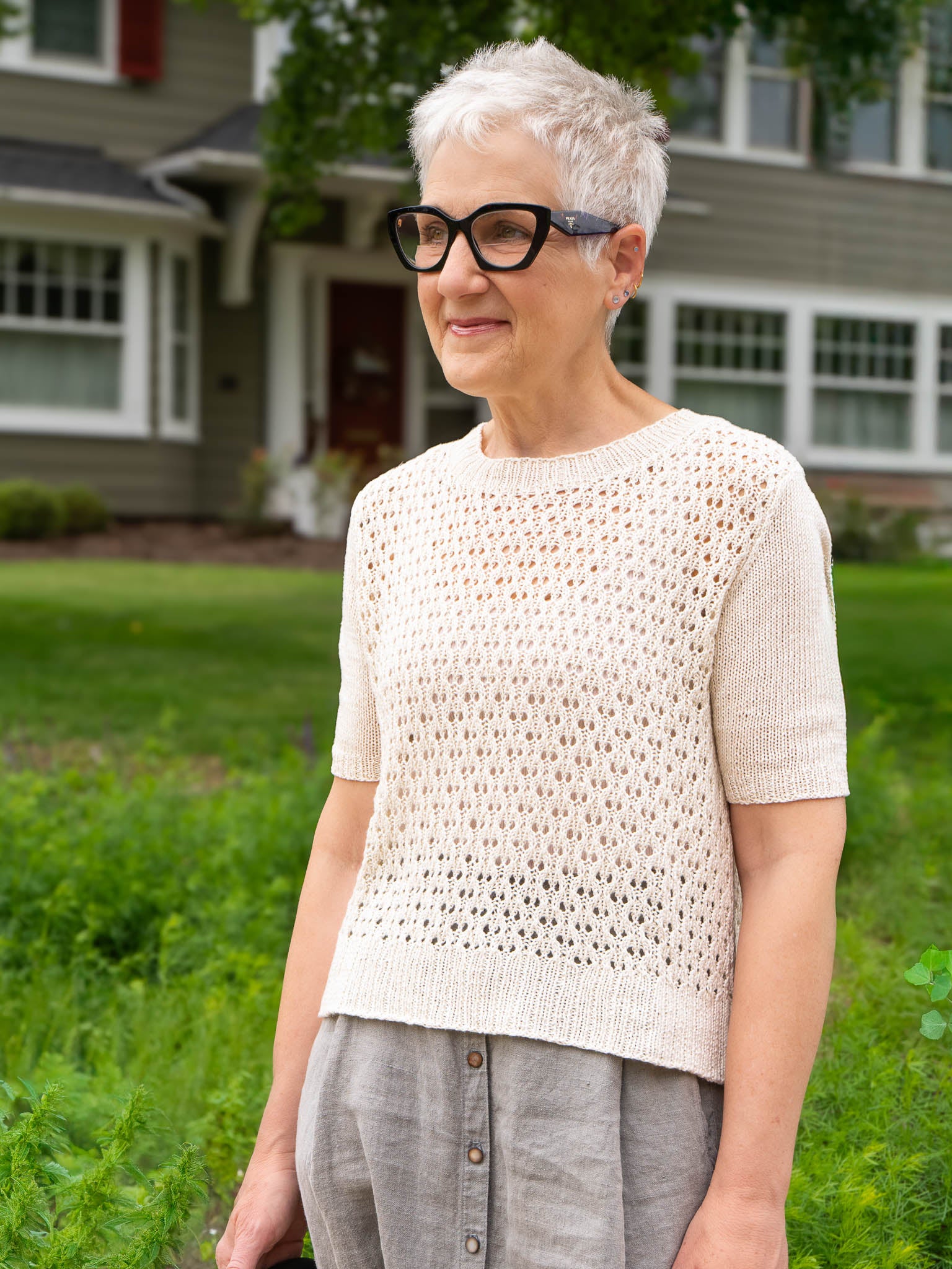 Black Oak Pullover <br/><small>sweater knitting pattern</small>