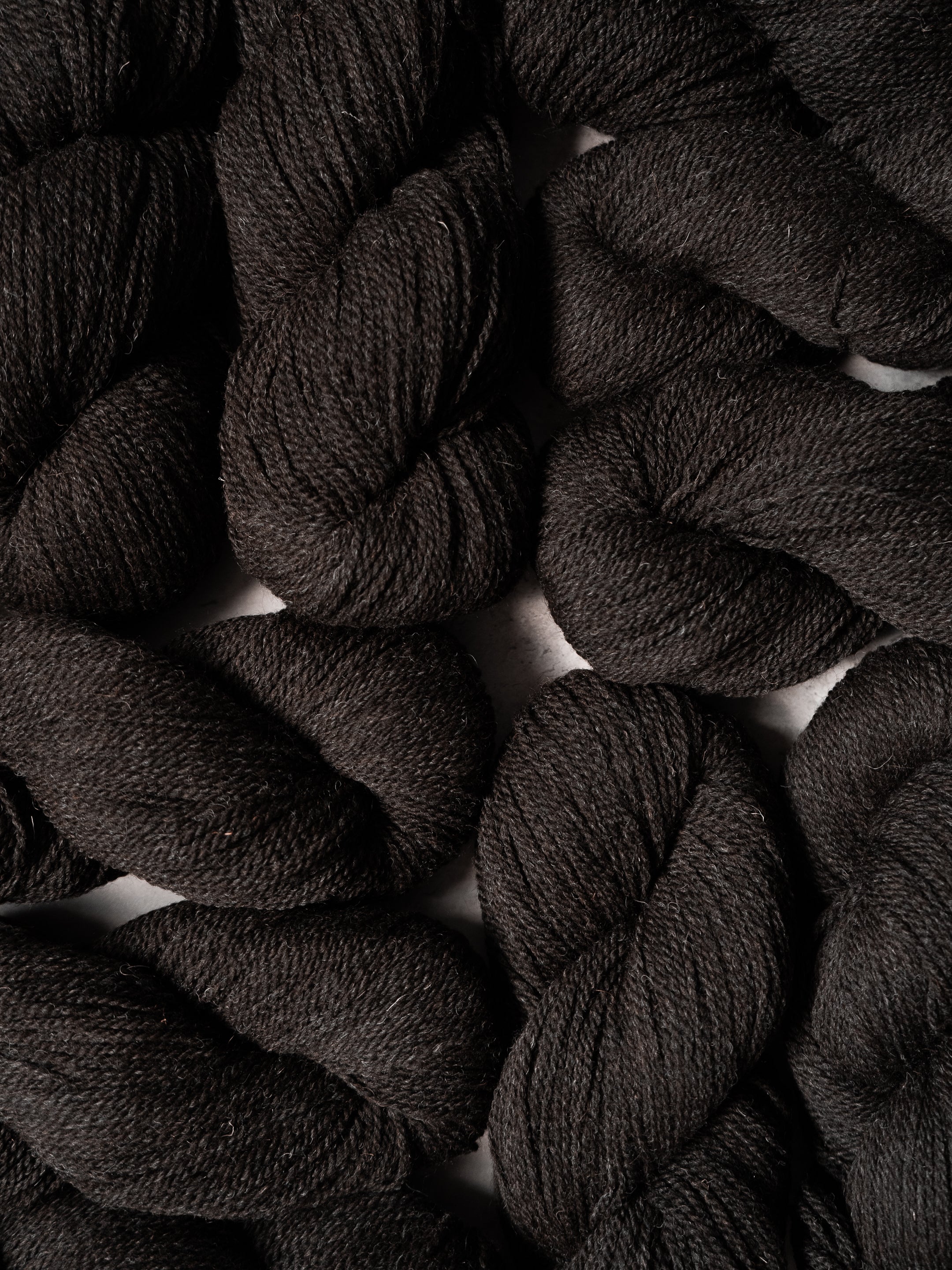 Black Welsh Mountain Worsted<br><small>100% black welsh mountain</small>