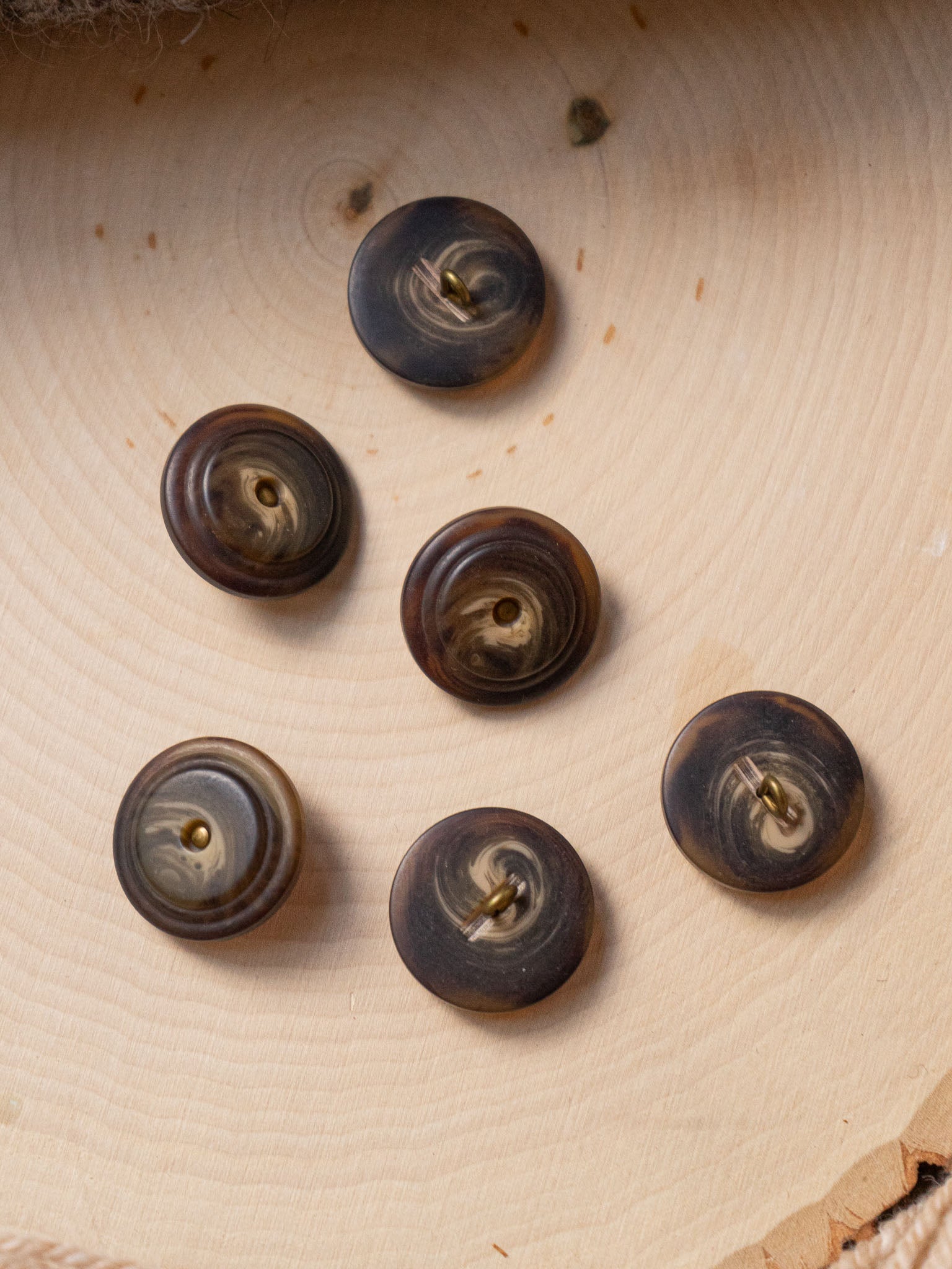 Blackberry <br/><small>Marble Shank Button</small>