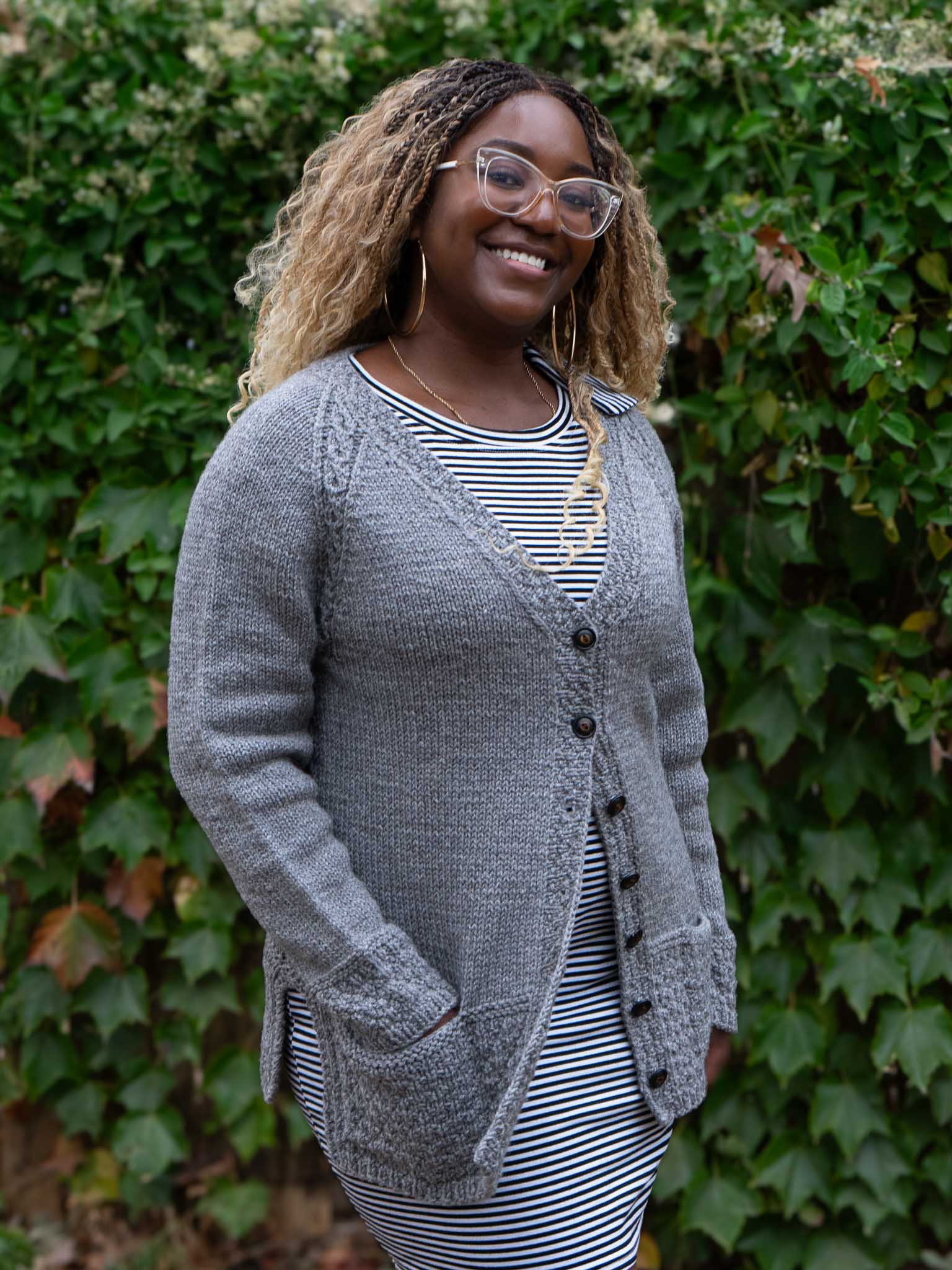 Box Top Cardigan <br/><small>knitting pattern</small>