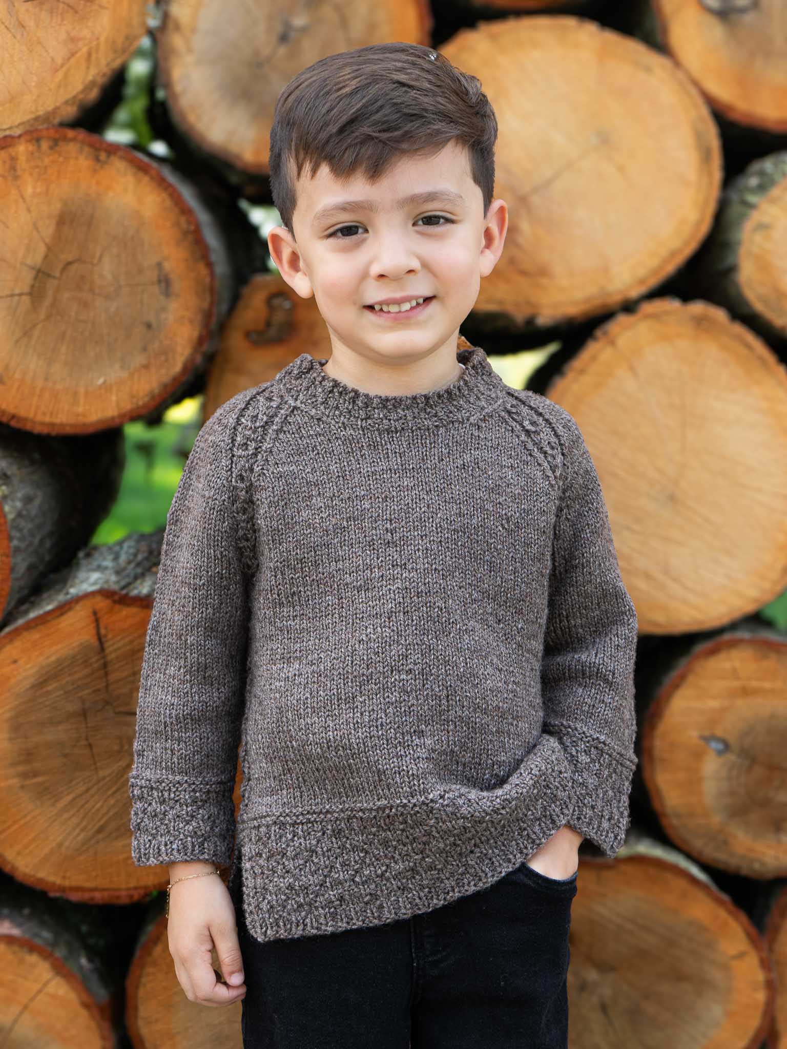 Box Top Shorty <br/><small>child/teen knitting pattern</small>