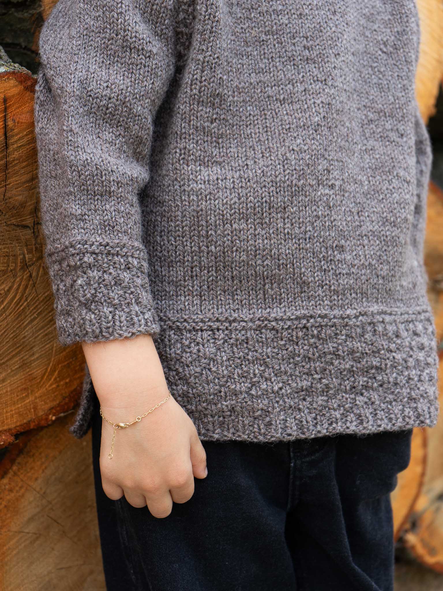 Box Top Shorty <br/><small>child/teen knitting pattern</small>