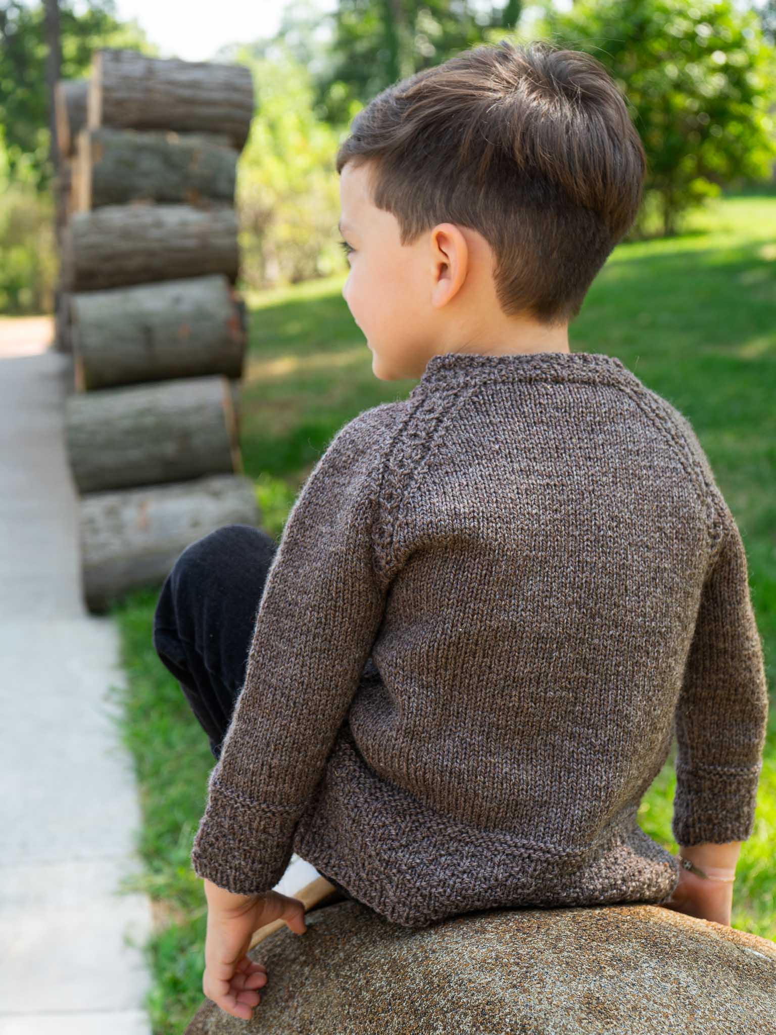 Box Top Shorty <br/><small>child/teen knitting pattern</small>