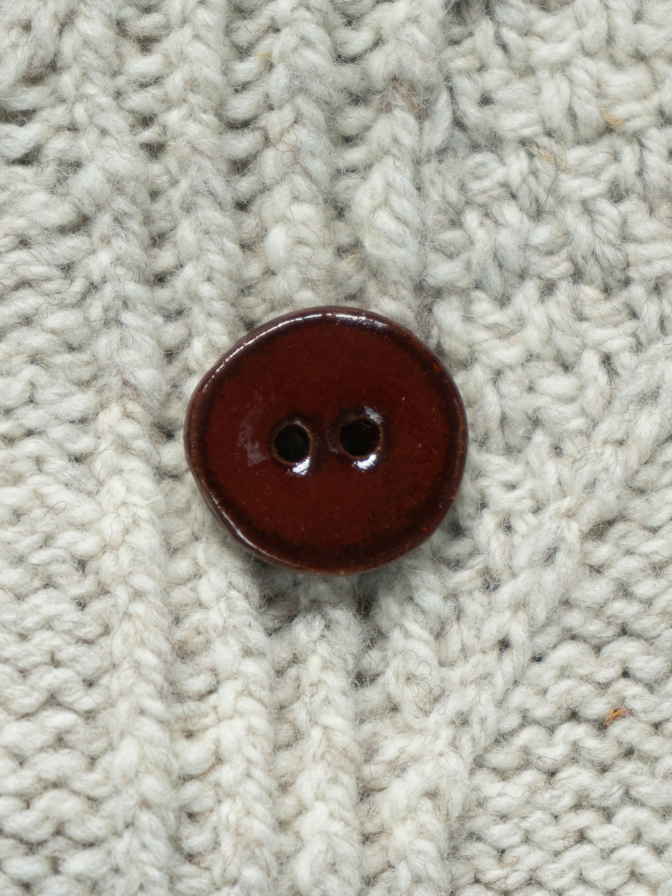 Red Brick <br/><small>23mm Ceramic Linda's Button</small>