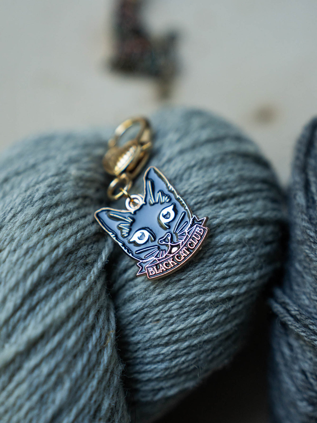 Black Cat Keychain