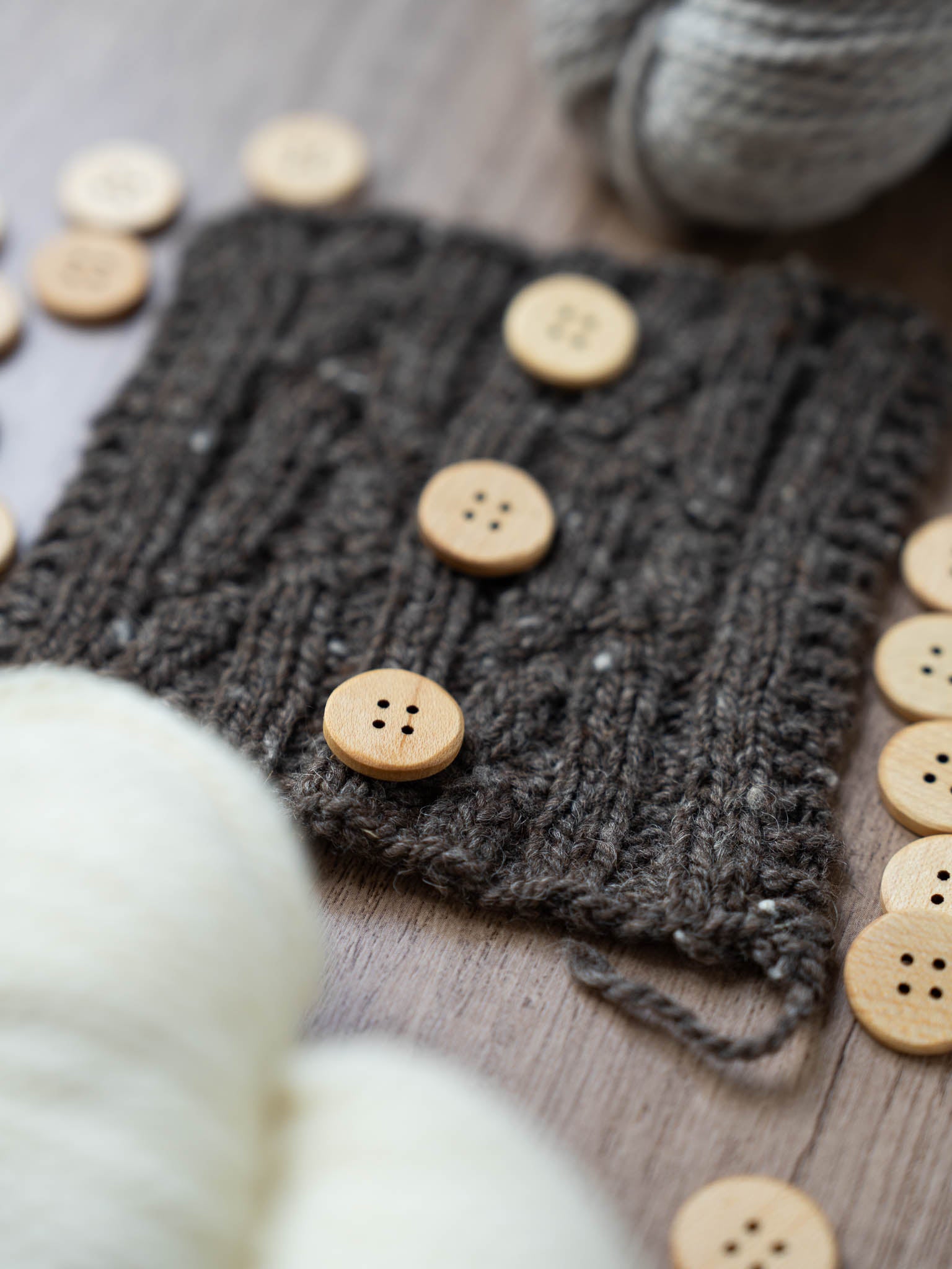 Canadian Maple Wood <br/><small>20mm Wood Button</small>