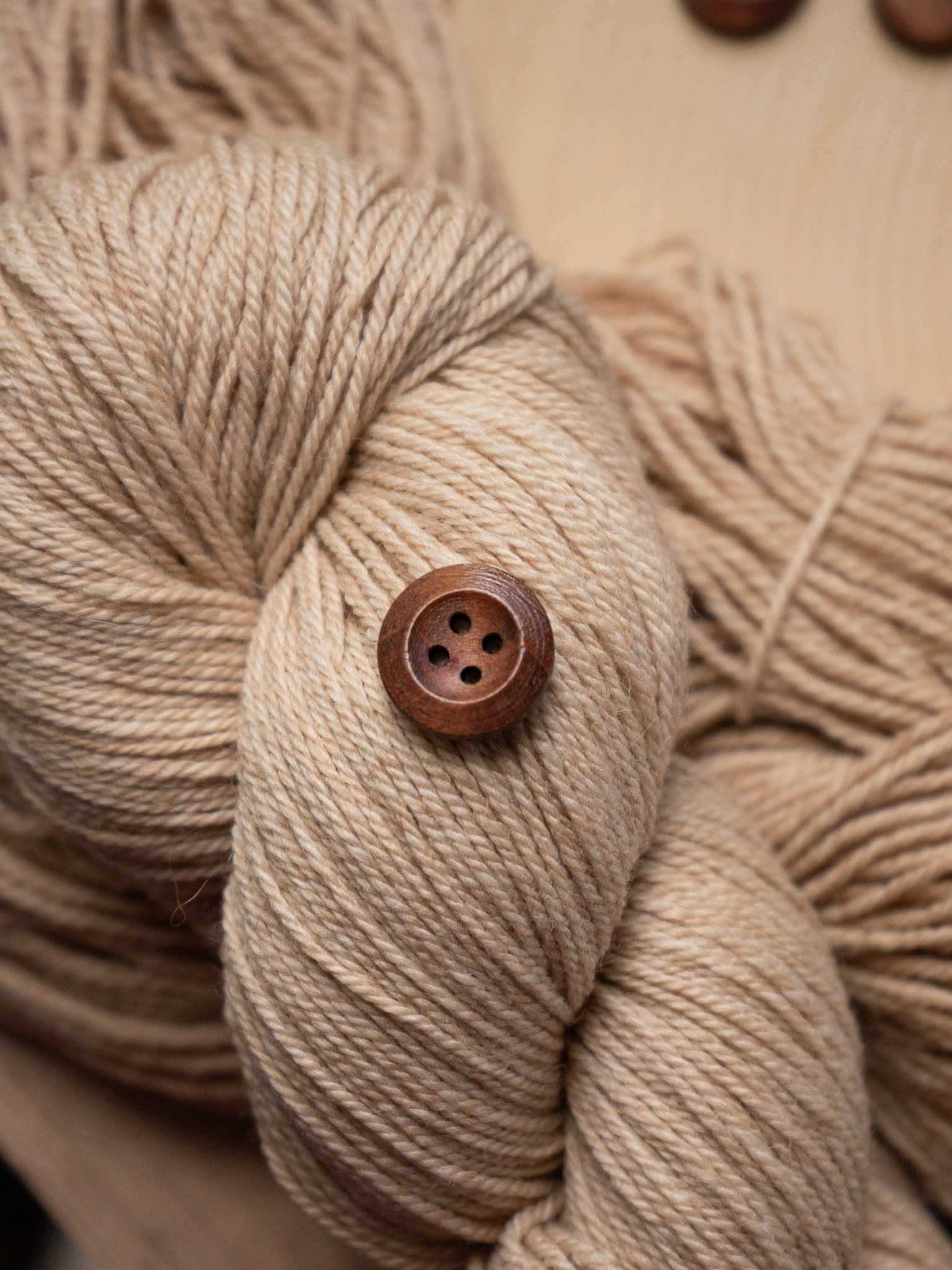Carmel <br/><small>Wooden Button</small>