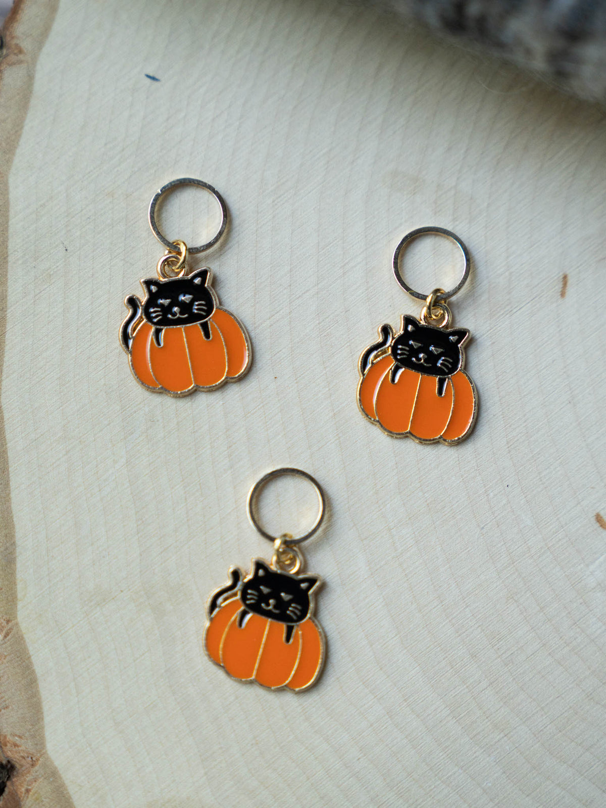Black Cat Stitch Marker