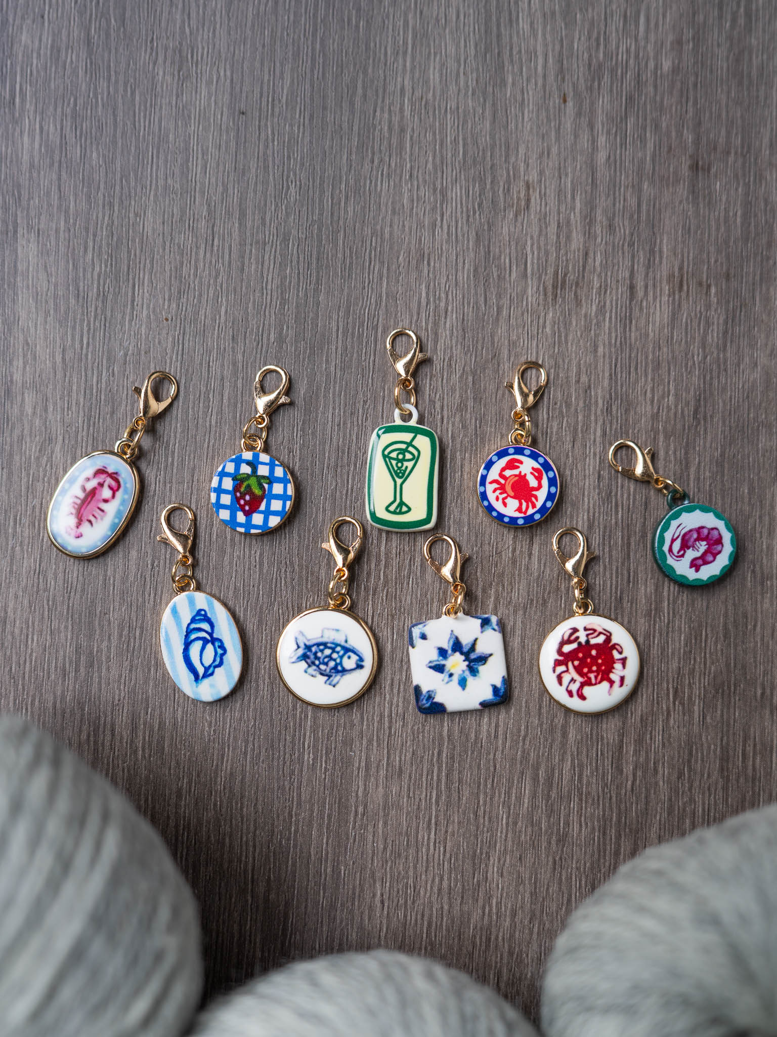 Coastal Stitch Markers