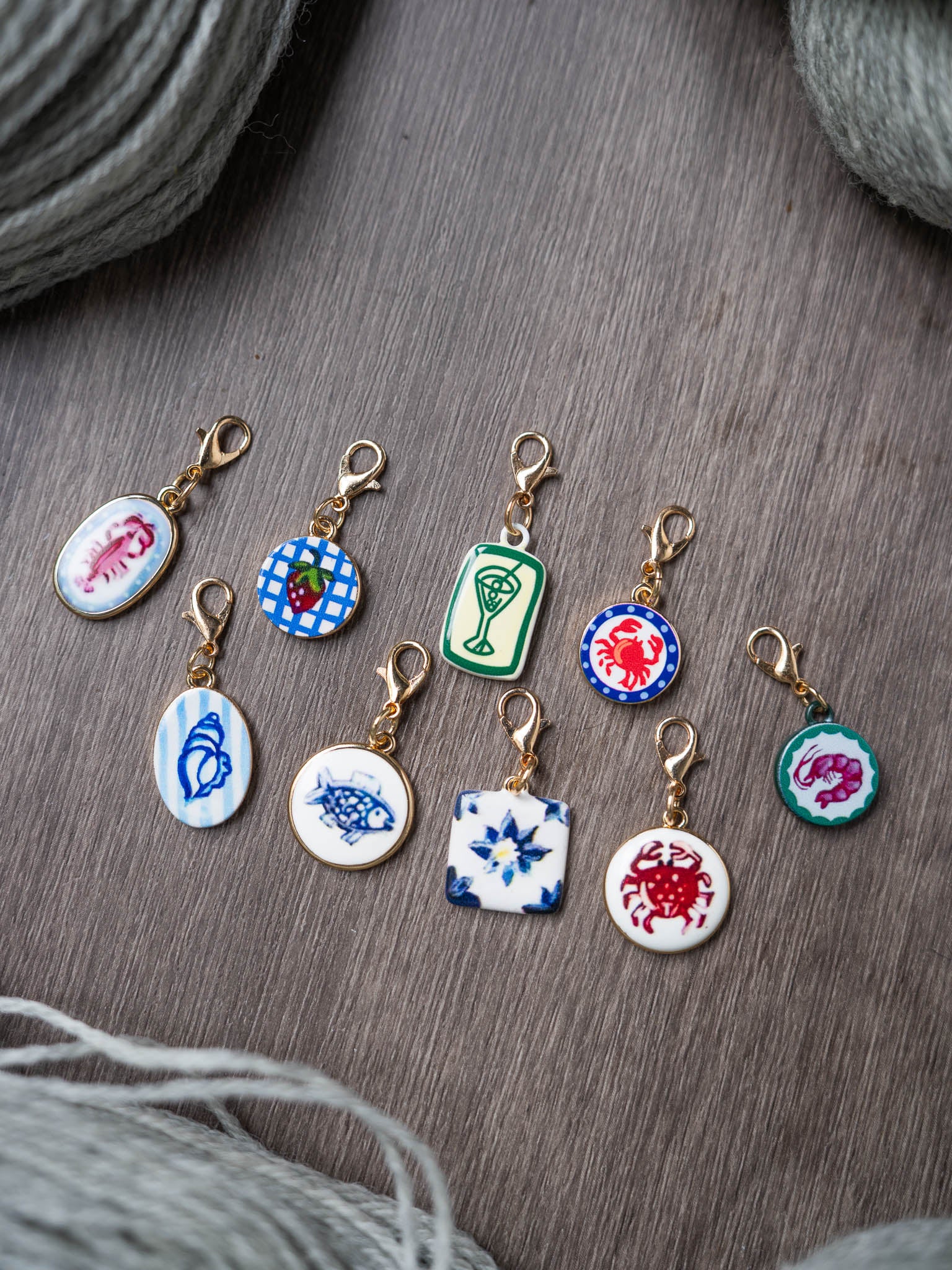 Coastal Stitch Markers