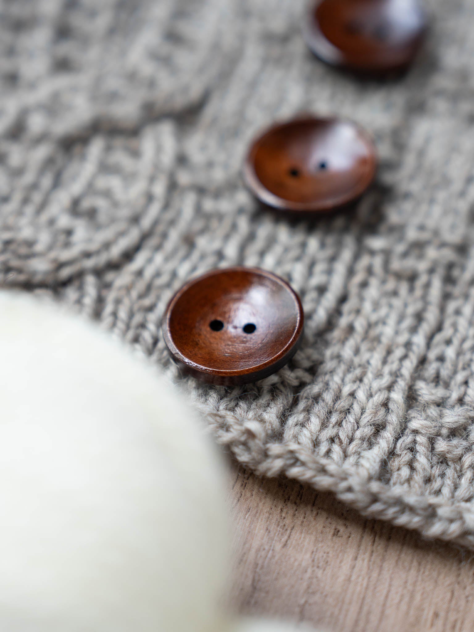 Chestnut <br/><small>25mm Wooden Button</small>