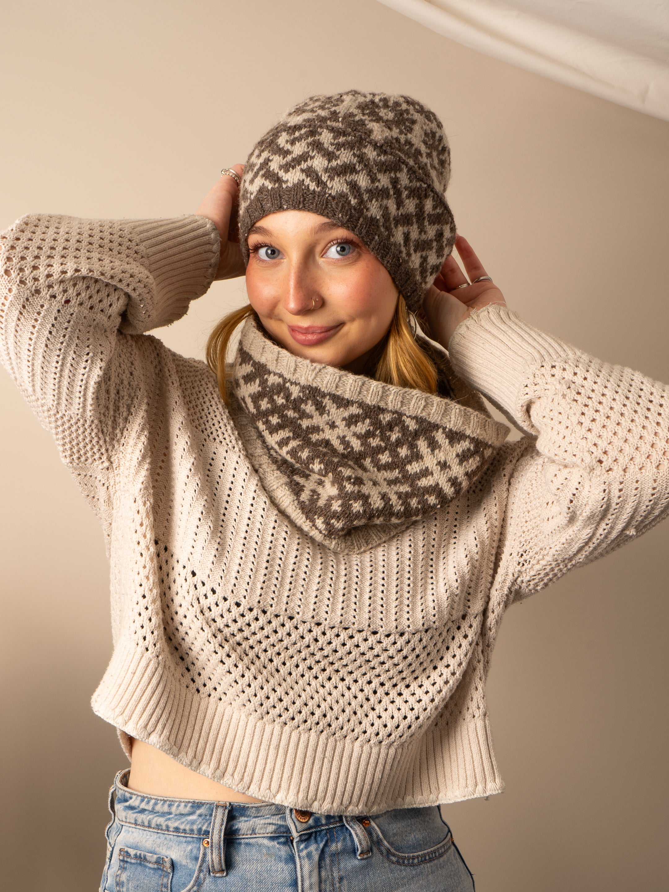 Hectare Cowl Knit Kit <br><small>yarn & knitting pattern kit</small>