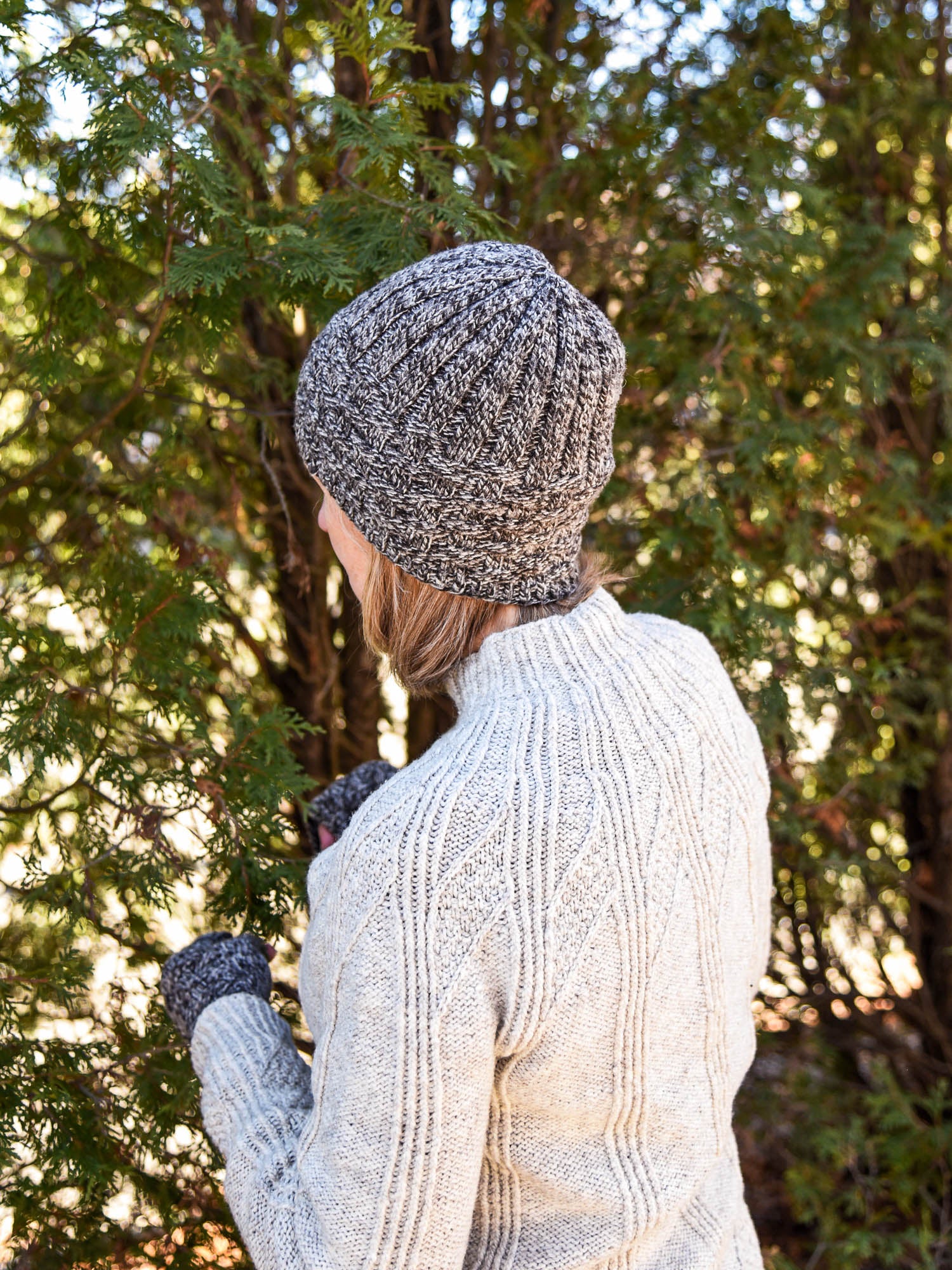 Creel Cap, Cowl, and Mitts <br/><small>knitting pattern</small>