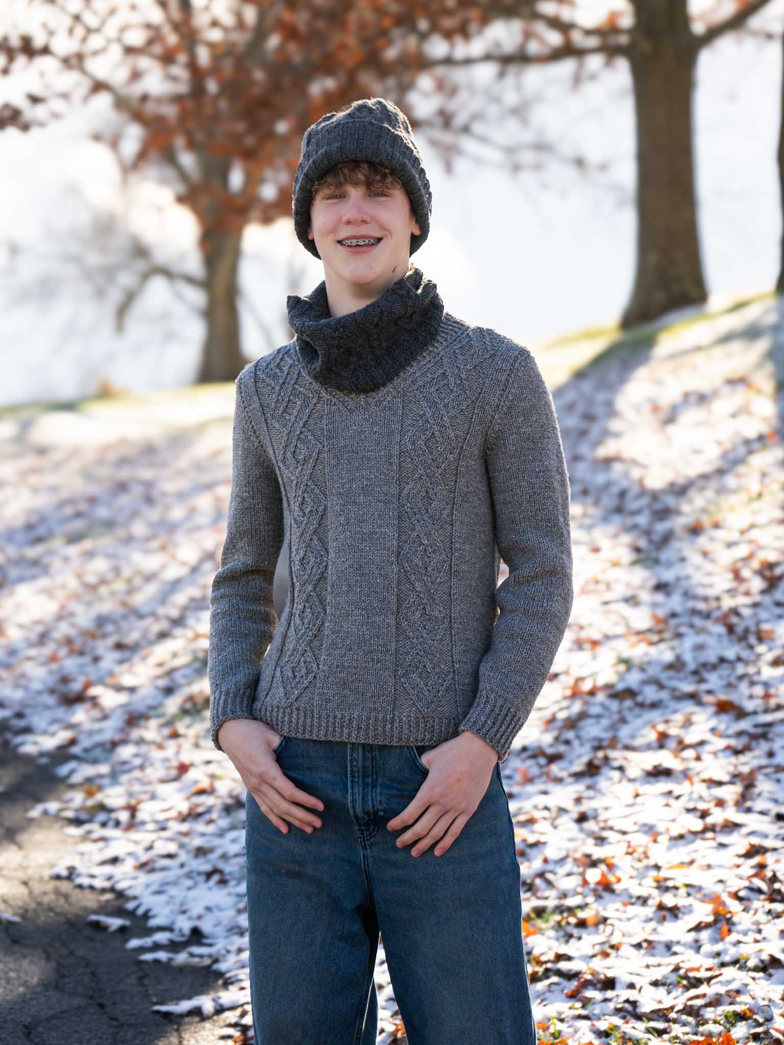 Thrifted <br/><small>sweater knitting pattern</small>