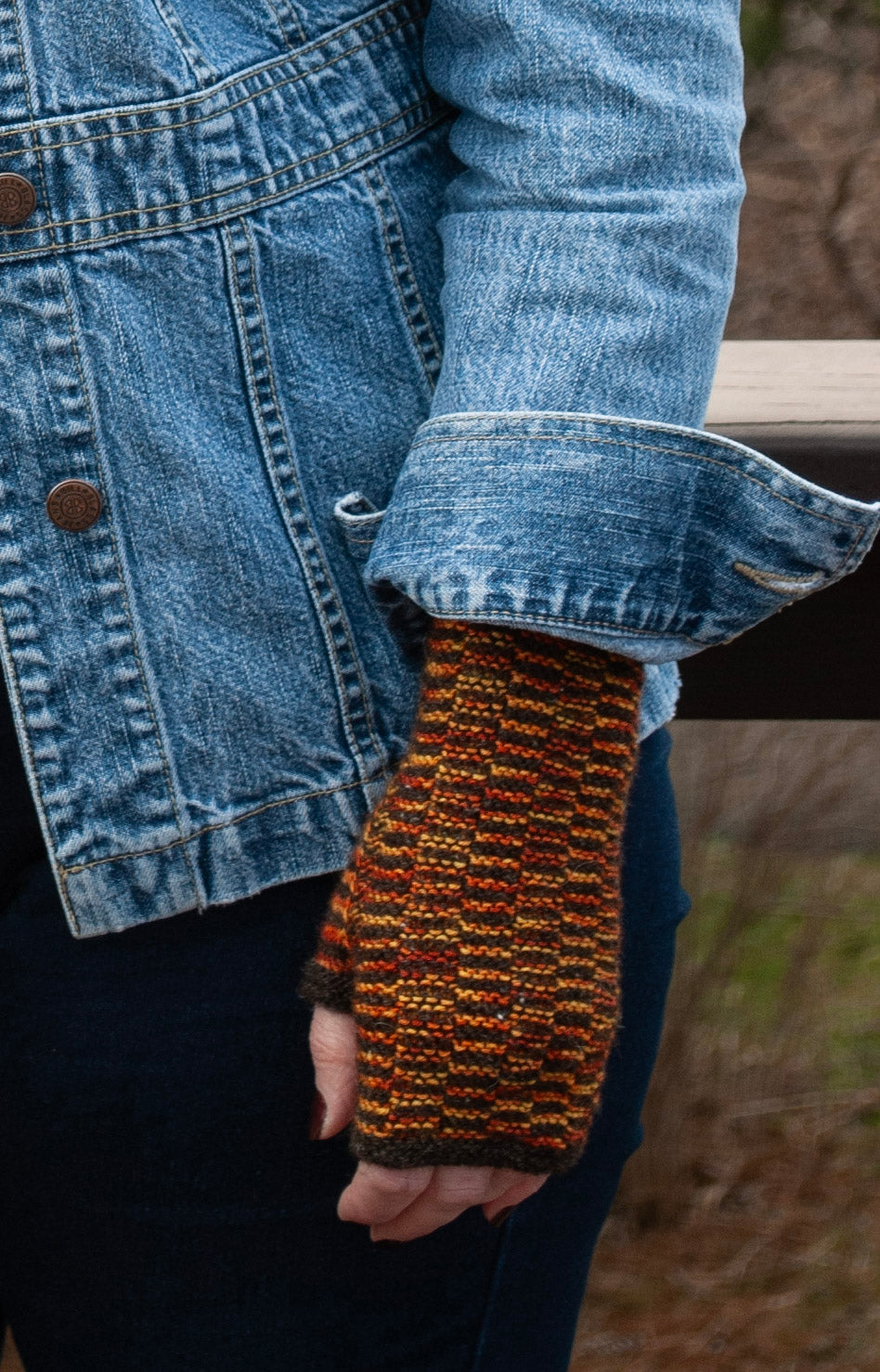 Sweet Tweed Mitts <br/><small>knitting pattern</small>