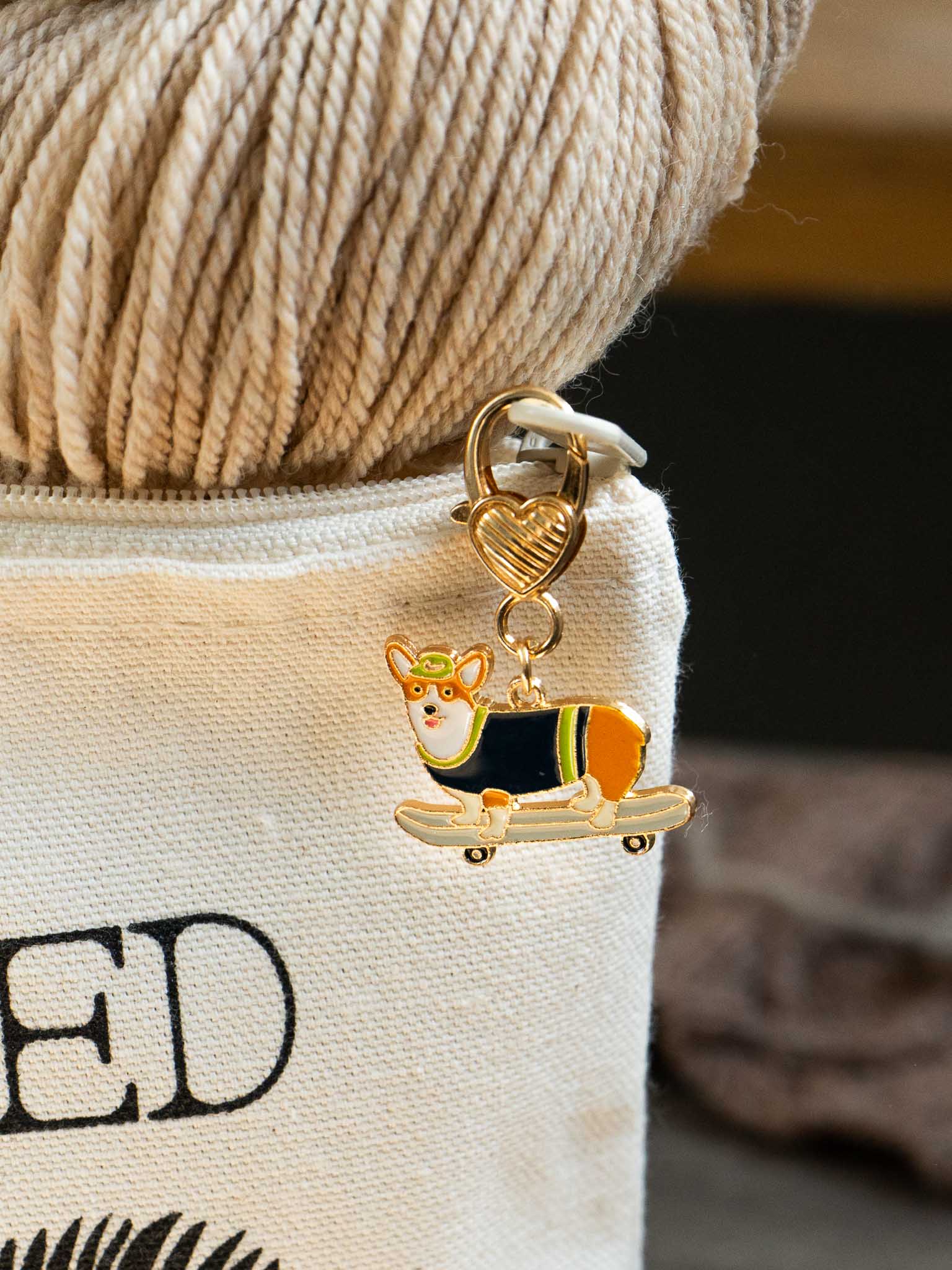 Project Bag Dog Keychain