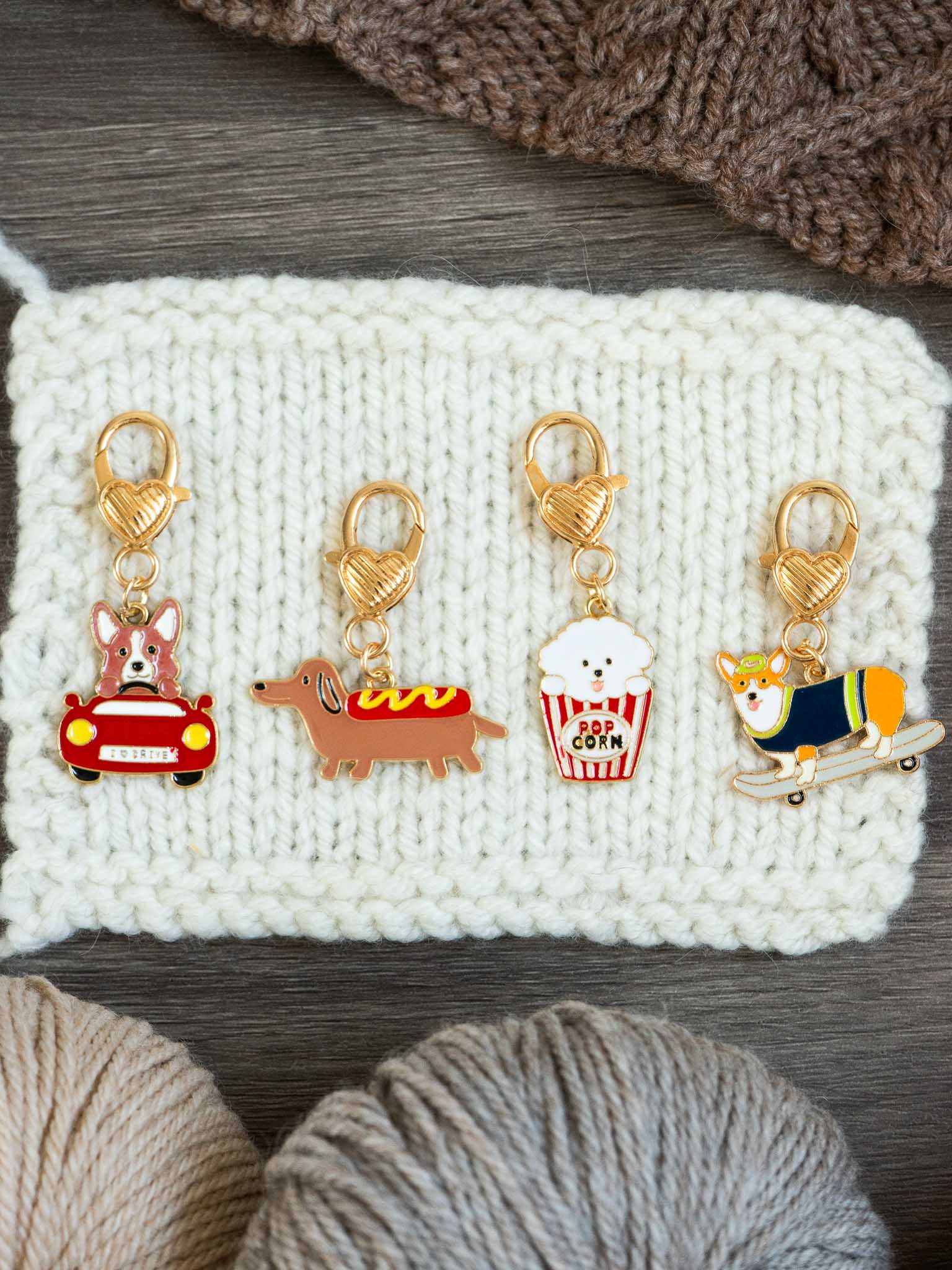Project Bag Dog Keychain