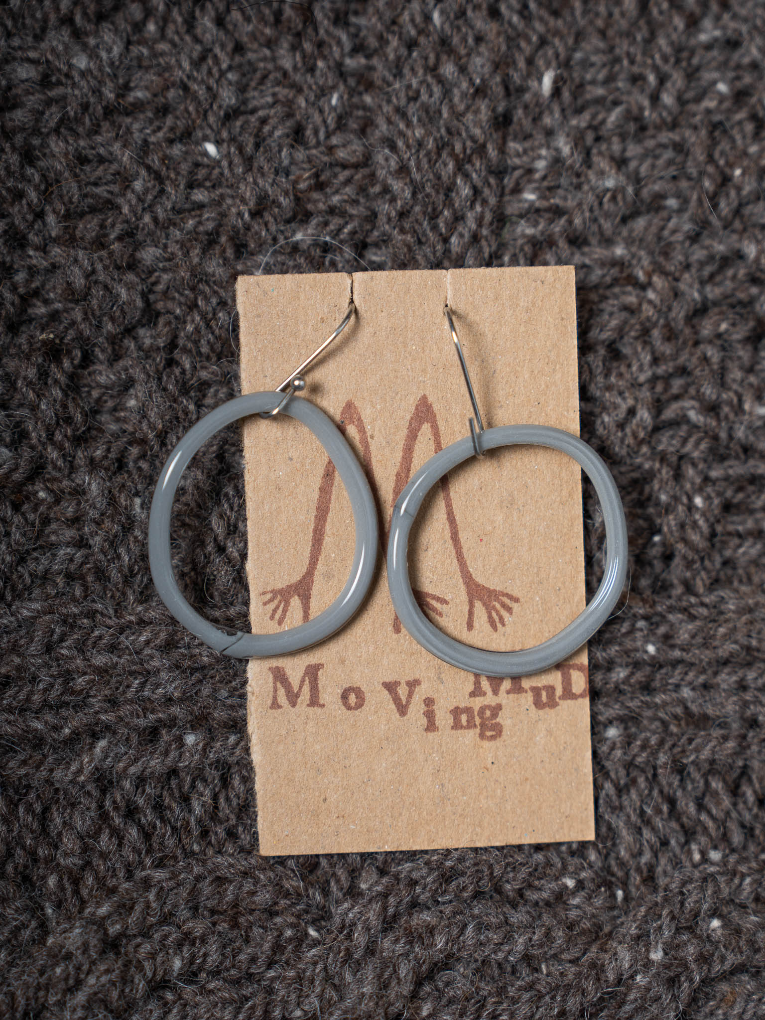 Moving Mud Handcrafted Glass Earrings