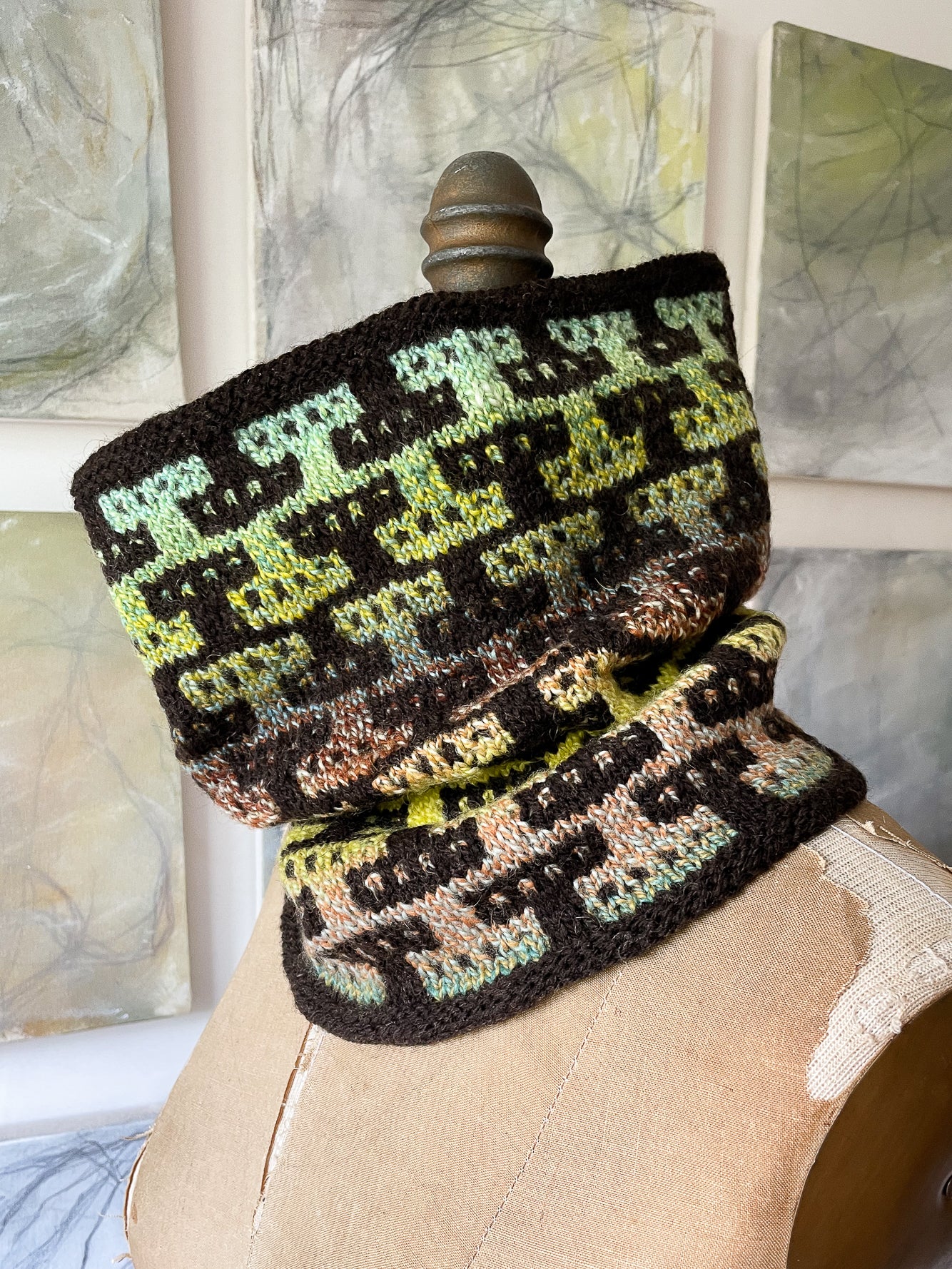 Funiculí, Funiculá Cowl <br/><small>knitting pattern</small>