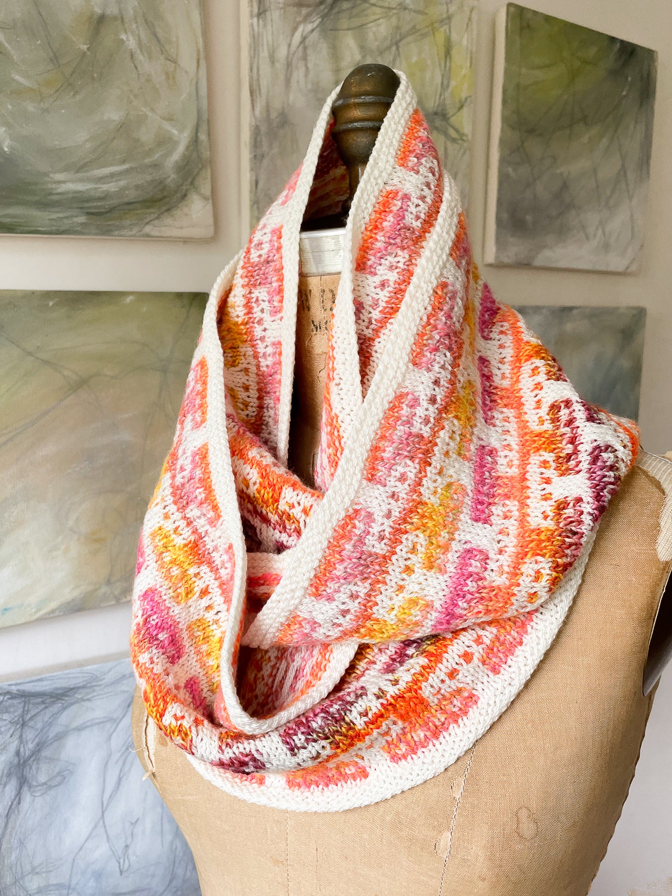 Funiculí, Funiculá Cowl <br/><small>knitting pattern</small>