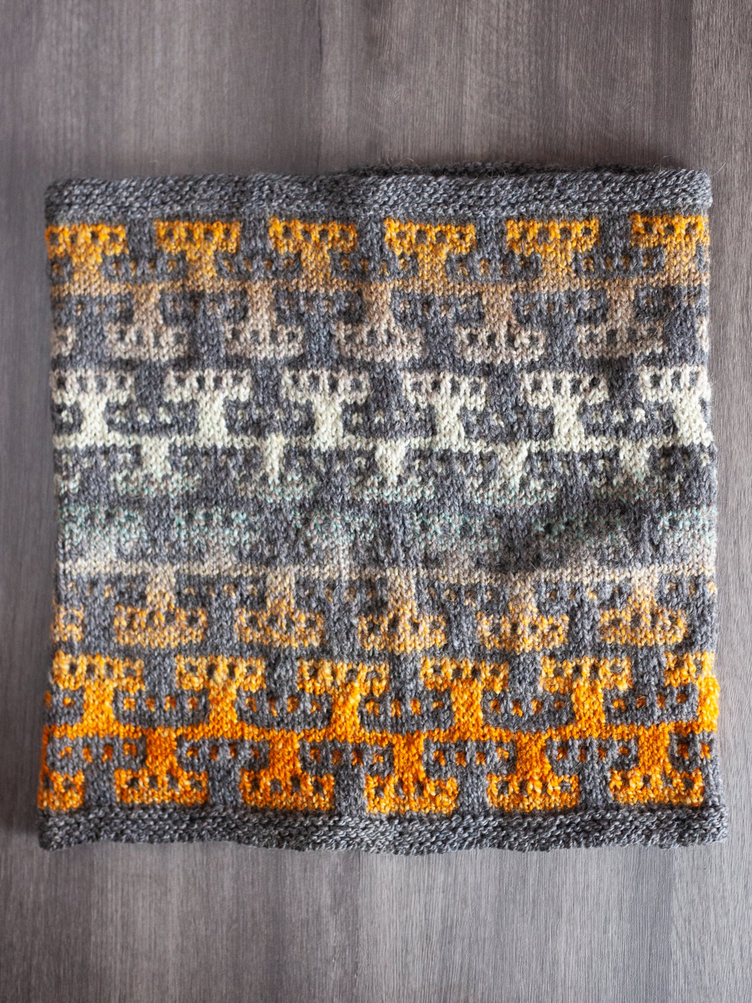 Funiculí, Funiculá Cowl <br/><small>knitting pattern</small>